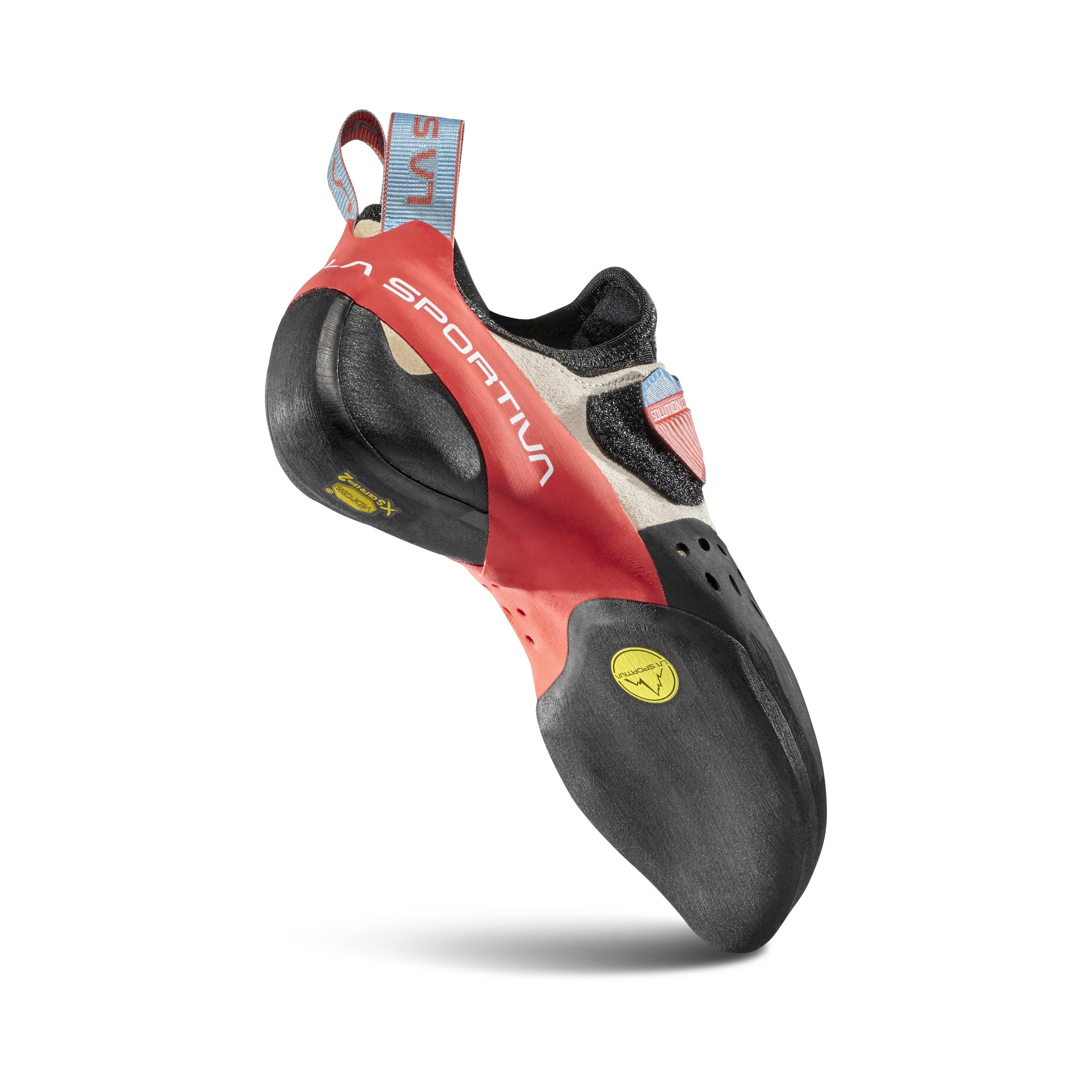 La Sportiva Solution Comp Woman - Damen Kletterschuh - Hibiscus/Malibu Blue Kletterschuh