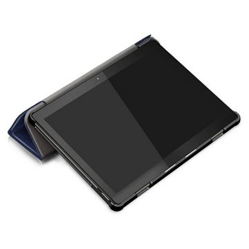 König Design Tablet-Hülle Lenovo Tab M10, Lenovo Tab M10 Schutzhülle Tablet-Hülle Blau