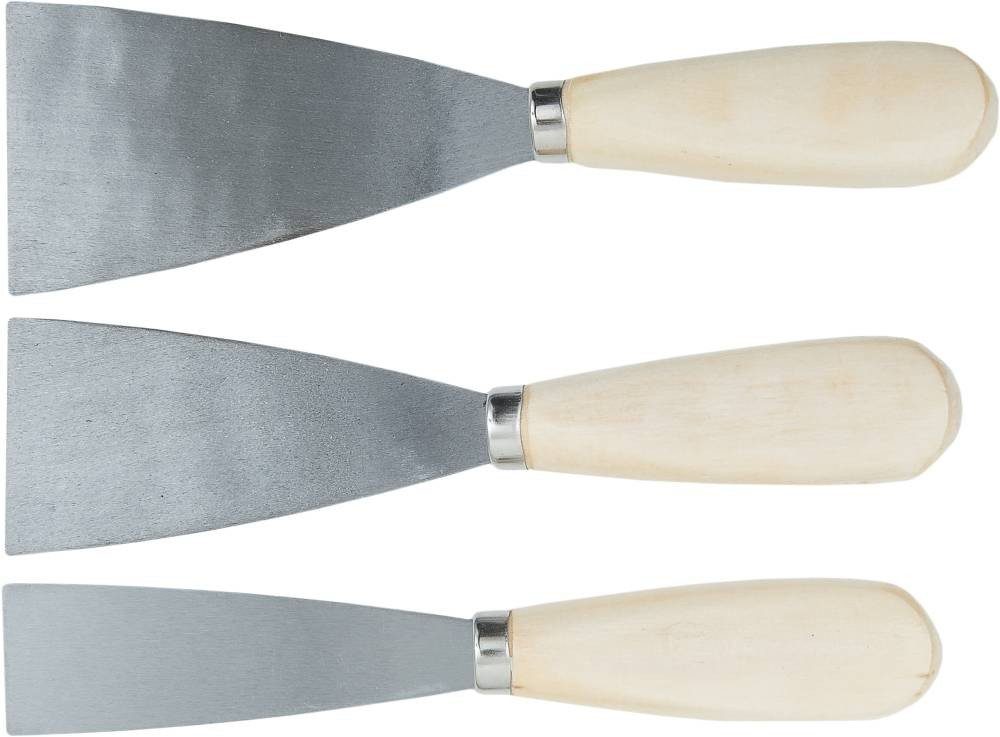 Connex Tapetenspachtel Spachtelset 3-teilig Holzgriff günstig online kaufen