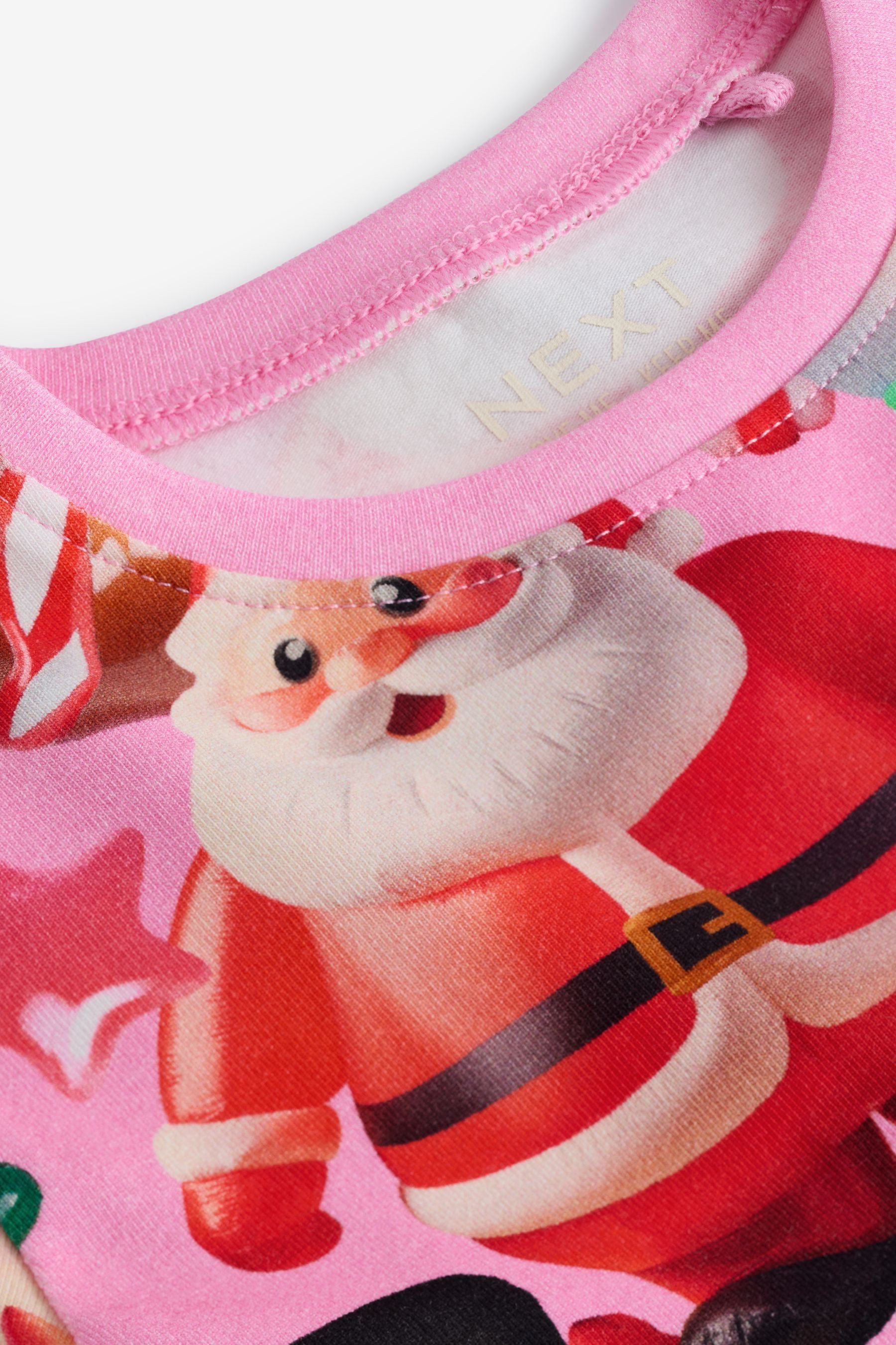 Next Jerseykleid Langärmeliges, weihnachtliches Jerseykleid (1-tlg)