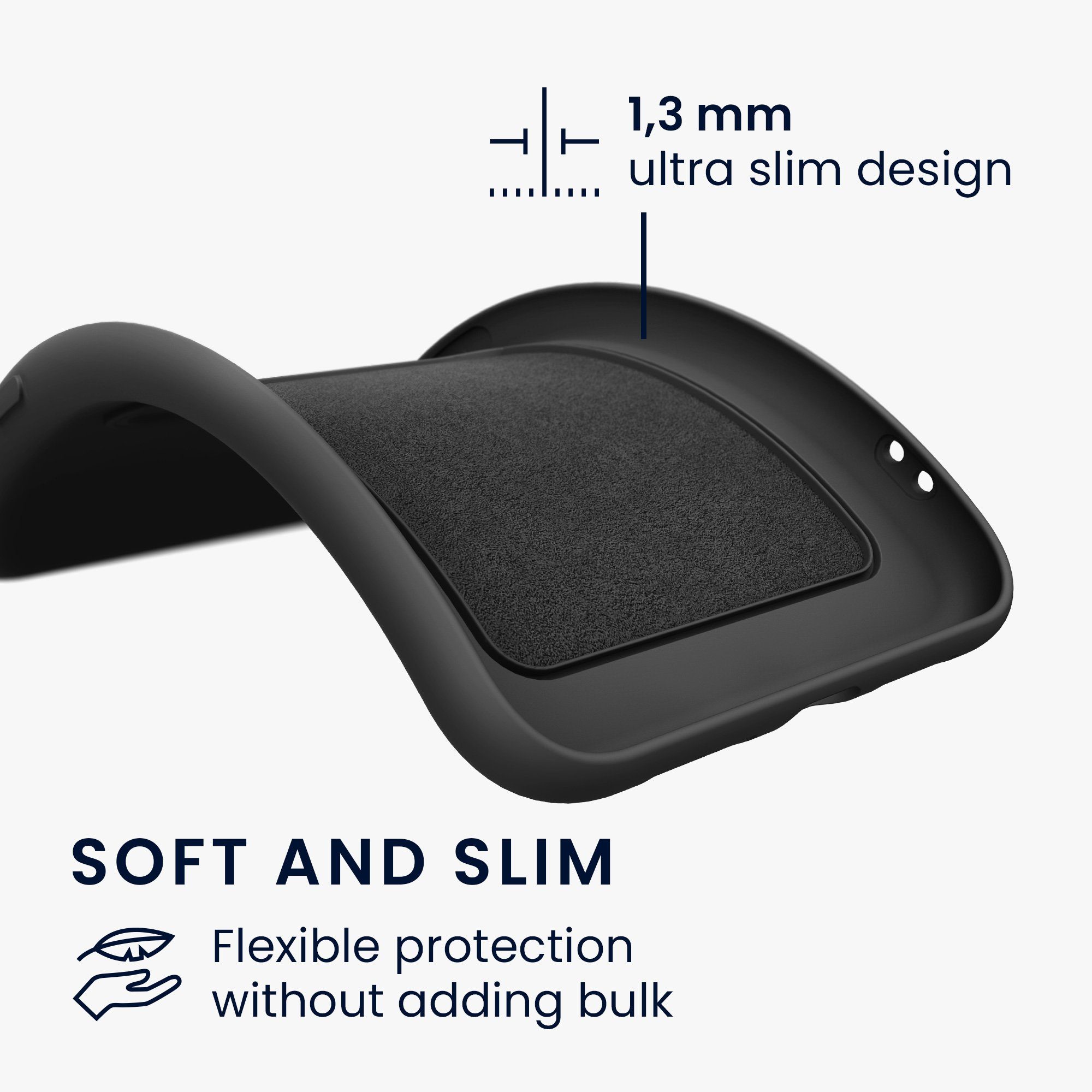 kwmobile Handyhülle Hülle für Oppo A74 (5G) / A54 (5G), Handyhülle mit Fach für Karten - Handy Cover Case