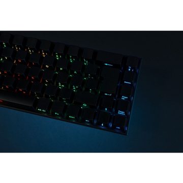 DELTACO Drahtlose Mechanische Gaming Tastatur Deutsches Layout Gaming-Tastatur (inkl. 5 Jahre Herstellergarantie)