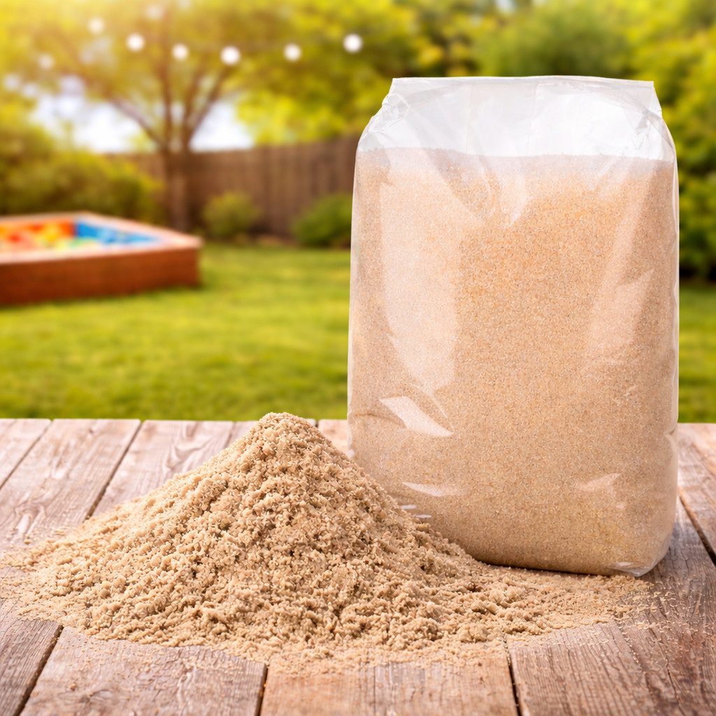 Best for Garden Spielsand 25 kg Quarzsand – Spielsand für Sandkasten, Dekosand & Outdoor Play