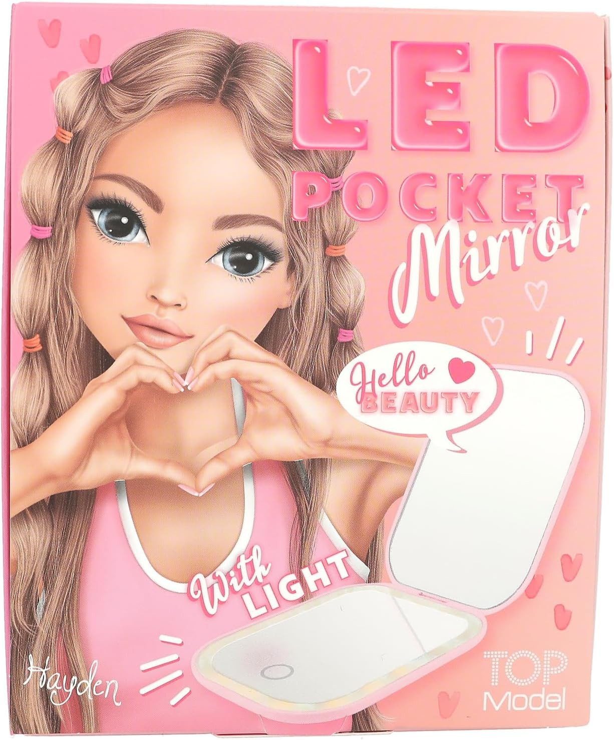 Depesche Spiel DEPESCHE TOPModel LED Taschenspiegel Beauty And Me von Depesche