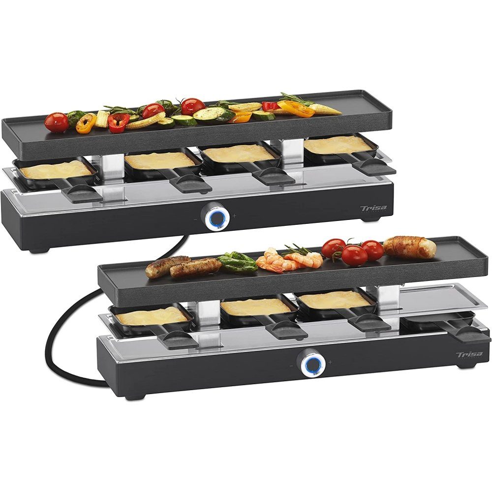 Trisa Raclette Style Connect - Raclette - schwarz