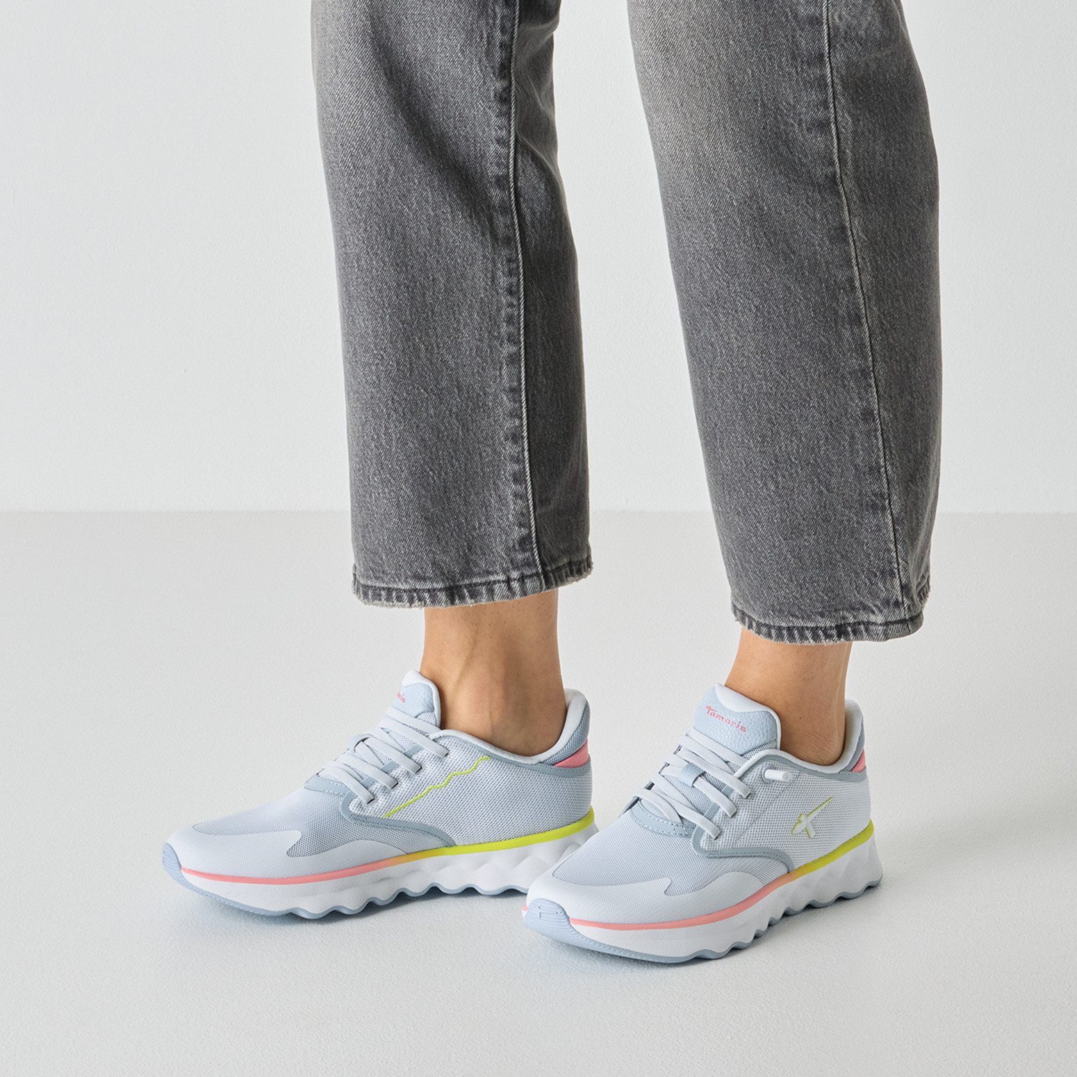 Tamaris Slip-On Sneaker Freizeitschuh, Halbschuh, Slipper mit Ortholite-Ausstattung