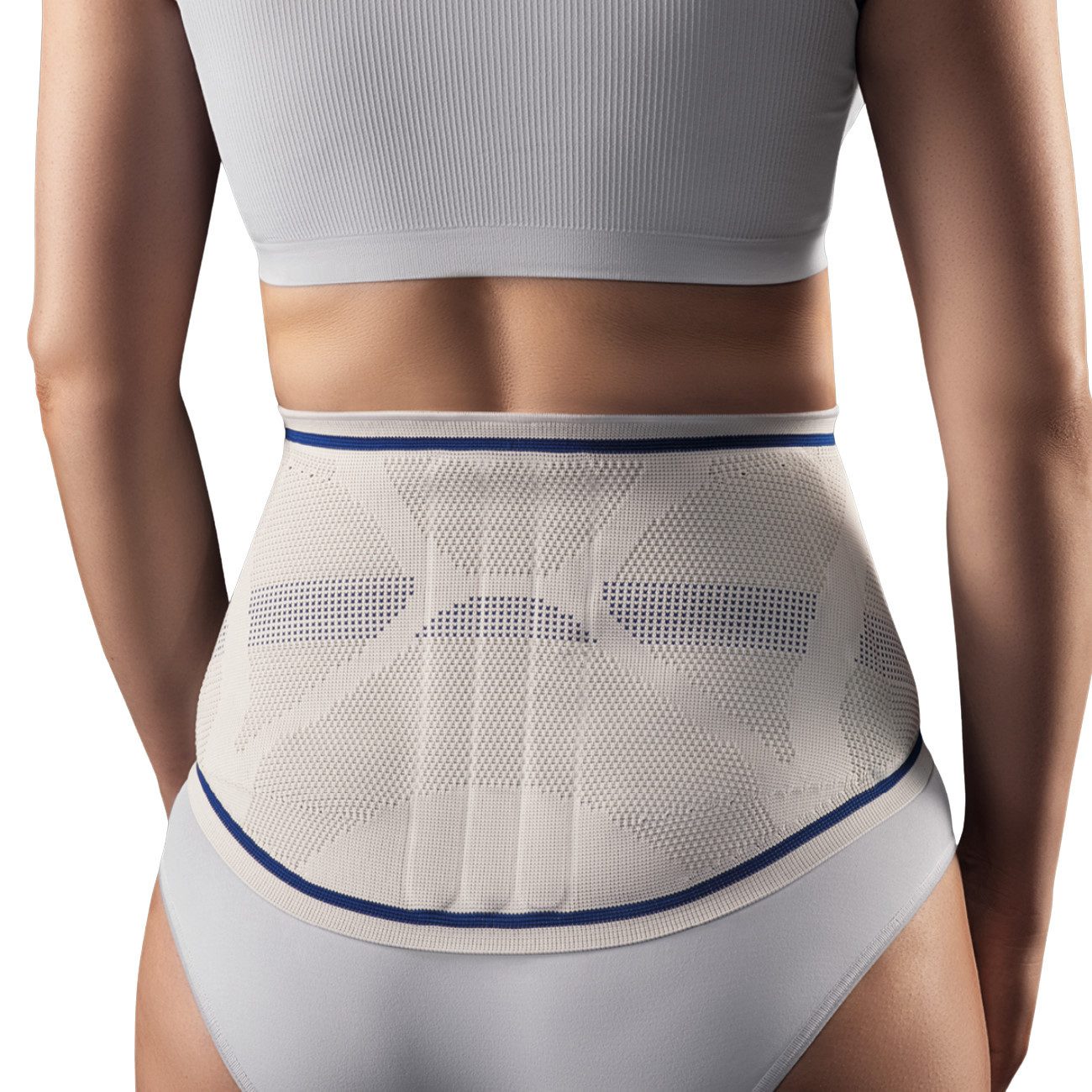 Seeger Gesundheitshaus Rückenbandage Seeger Rückenbandage Komfort Lady, Silber, Größe 5