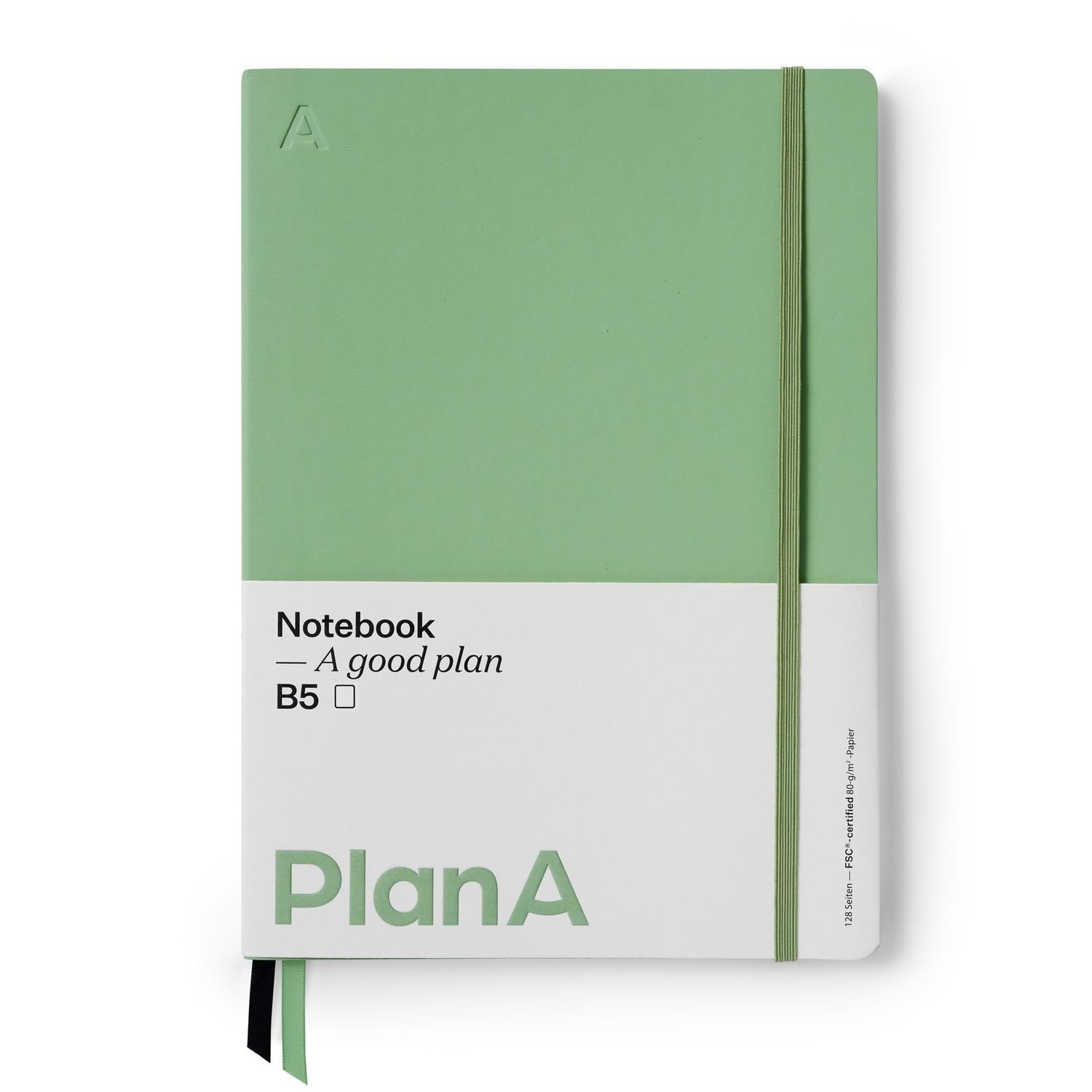Notizbuch Notizbuch B5 Softcover Blanko Sage Green
