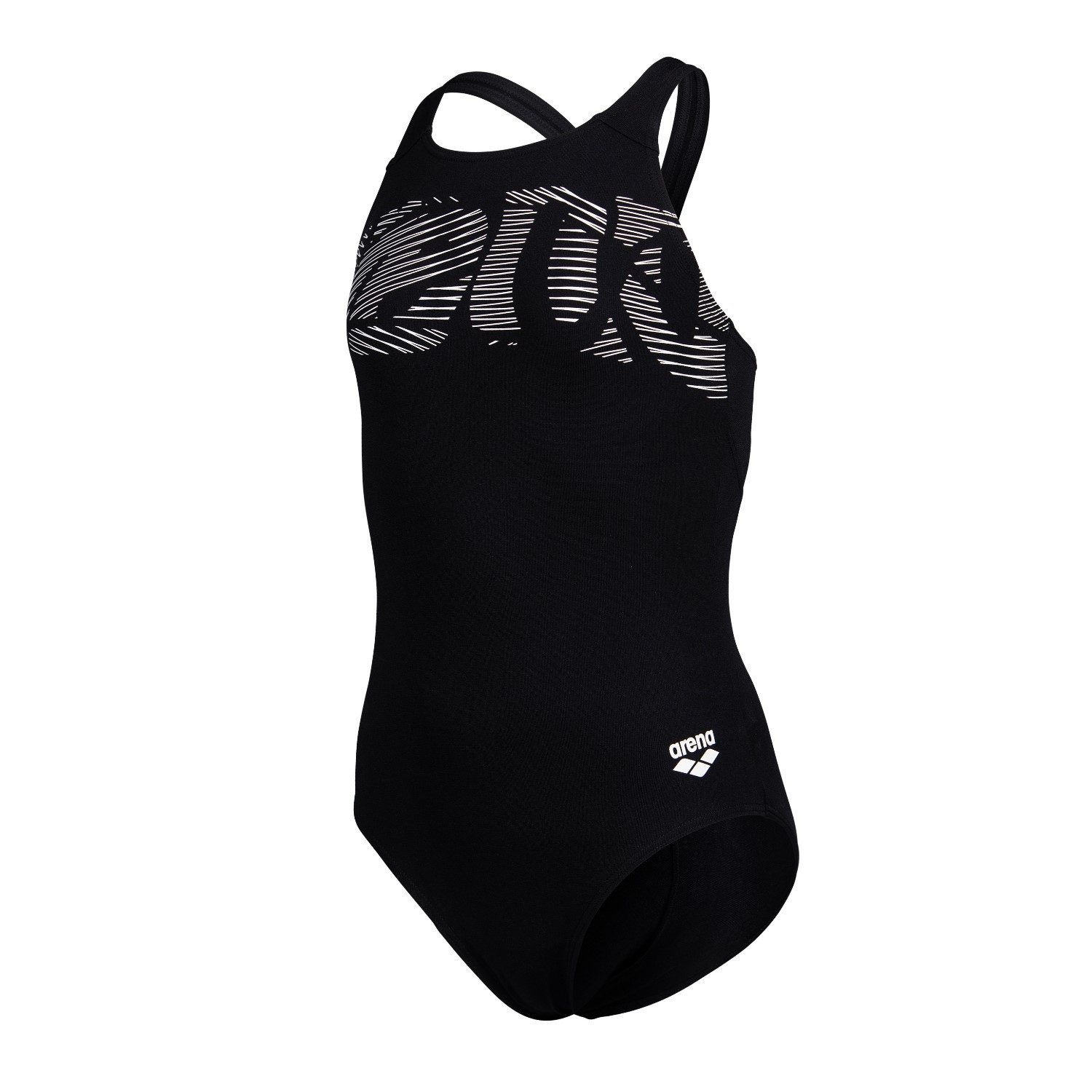 Badeanzug Graphic Swim V Back