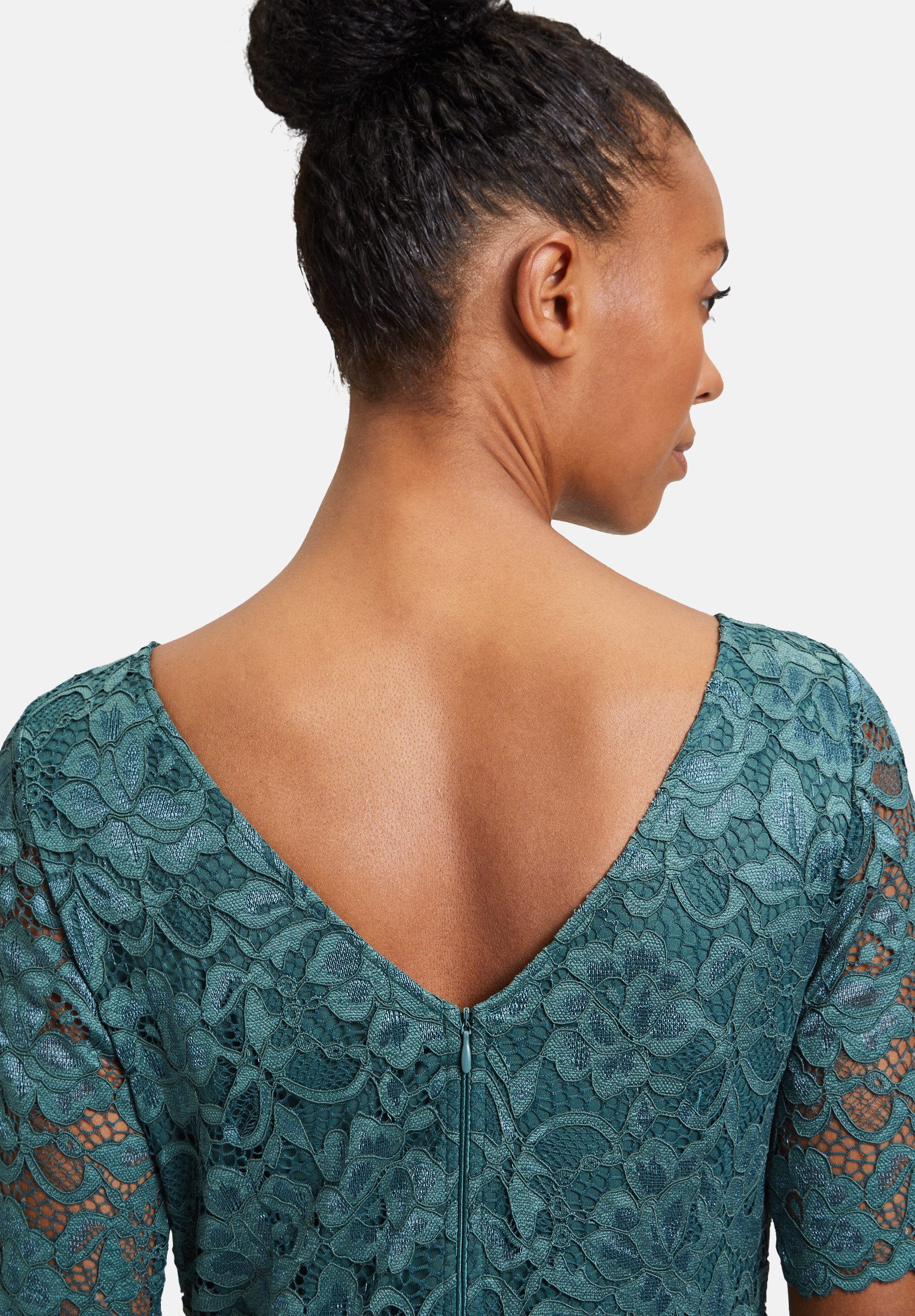 Vera Mont Abendkleid Damen mit Spitze Spitze