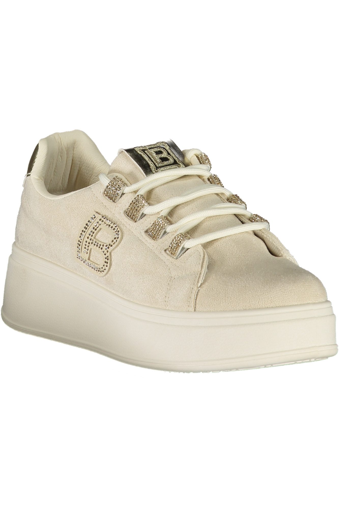 Laura Biagiotti Sneaker Eleganter Damensportschuh Beige günstig online kaufen