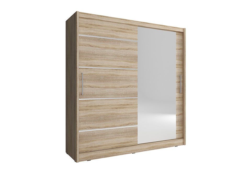 JVmoebel Kleiderschrank Mehrzweck Regale 180cm Schrank Regal Aufbewahrungs Kleiderschrank Beige