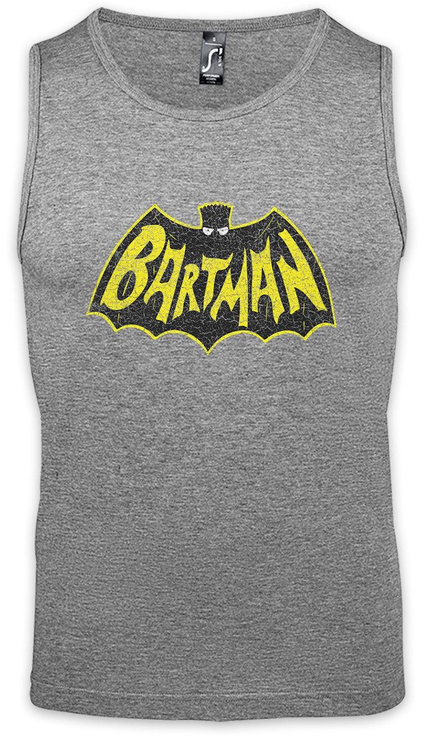 Tanktop Bartman Ärmelloses T-Shirt Bad Man Comic Cartoon Crossover Art Fun
