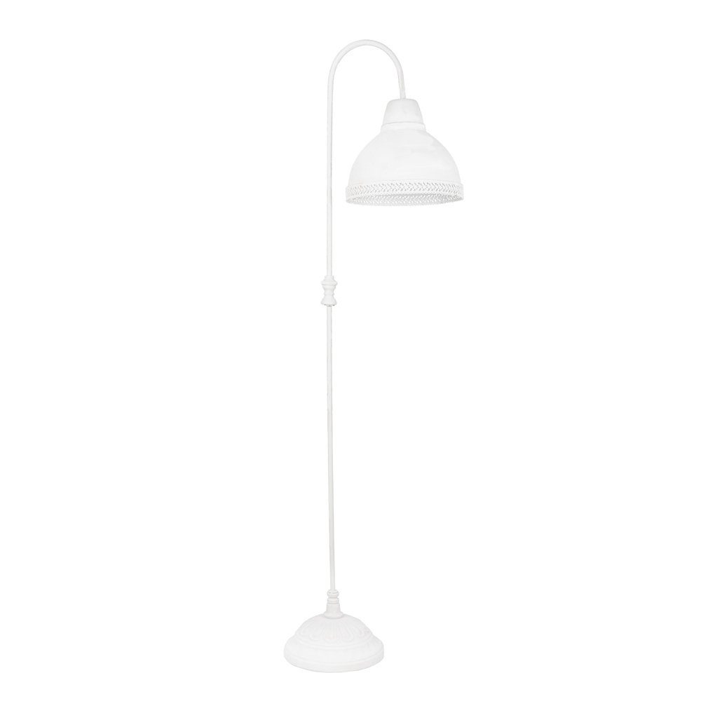 Grafelstein Stehlampe LOVIS weiß Spitzenkante shabby chic Landhausstil