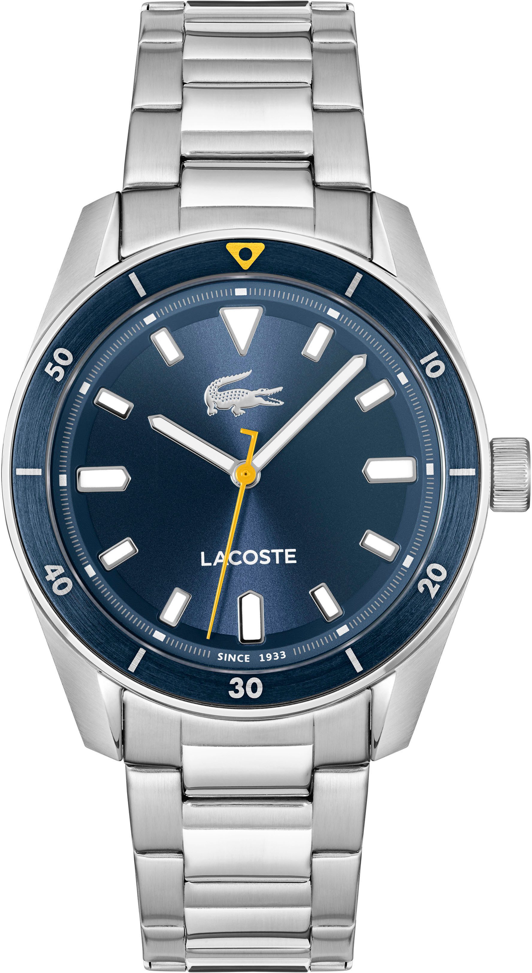 Lacoste Quarzuhr BOSTON 2011424, Armbanduhr, Herrenuhr, Edelstahlarmband, a günstig online kaufen