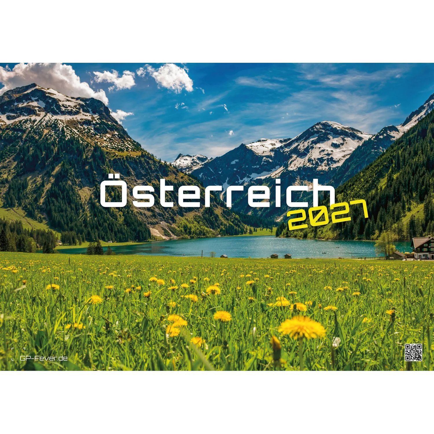 Wandkalender Österreich - 2027 - Kalender DIN A3