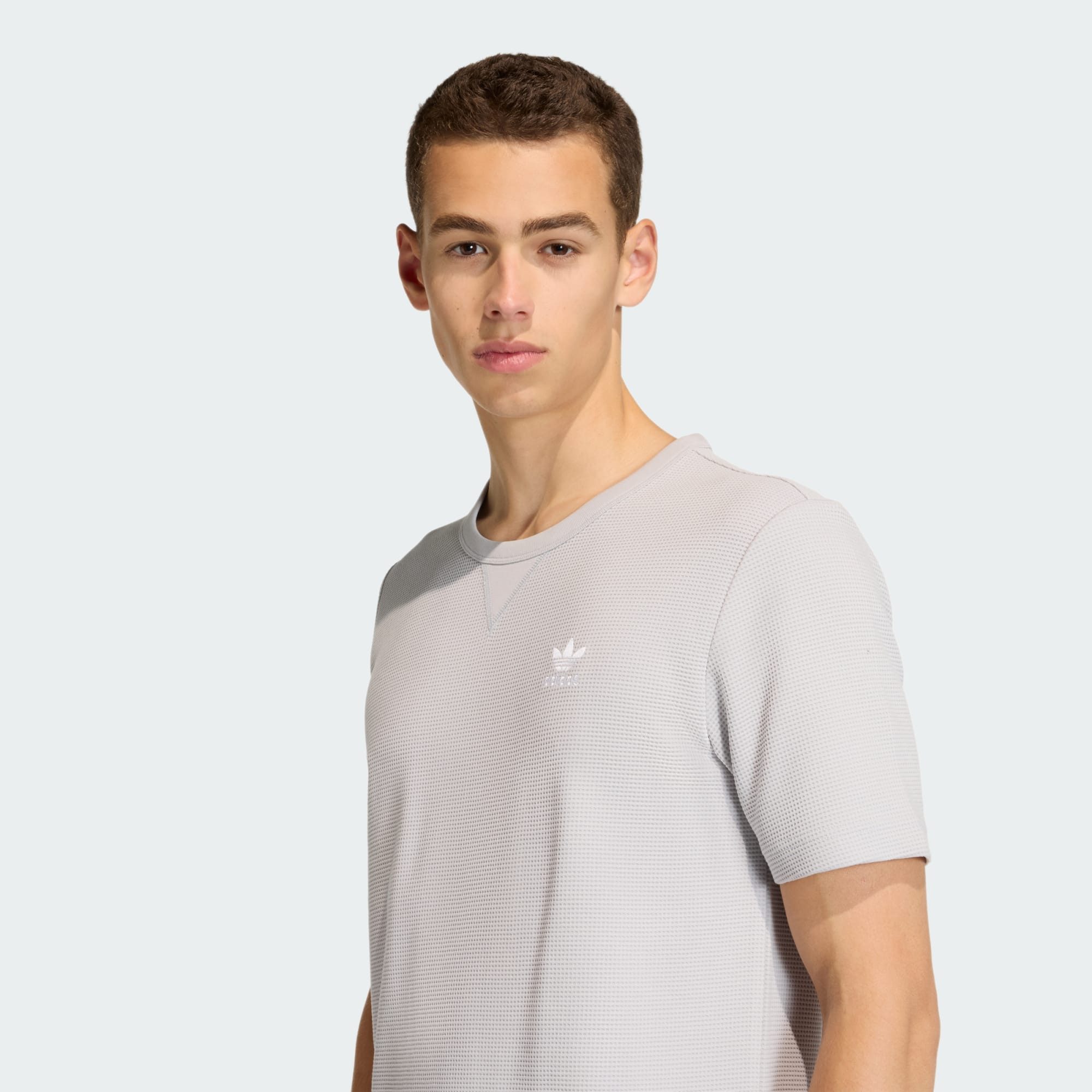 adidas Originals T-Shirt TREFOIL ESSENTIALS, T-SHIRT, WAFFELSTRICK (1-tlg)