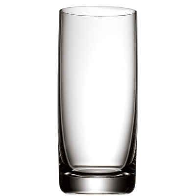 WMF Longdrinkglas Easy, Kristallglas, 6-teilig, 360ml, feiner Mundrand, spülmaschinengeeignet