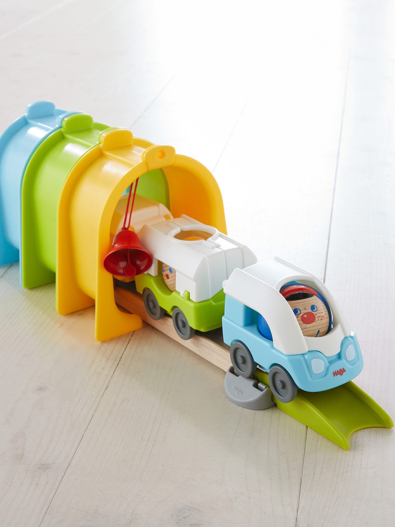 Haba Kugelbahn Kullerbü – Ergänzungsset Glöckchentunnel, unisex neutral