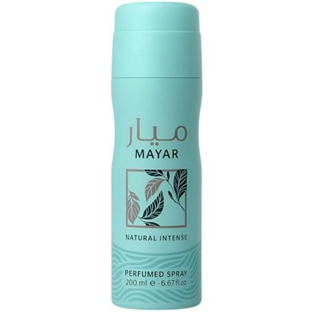 Lattafa Deo-Spray Mayar Natürliches intensives Deodorant VAPO 200 ml (Frau)