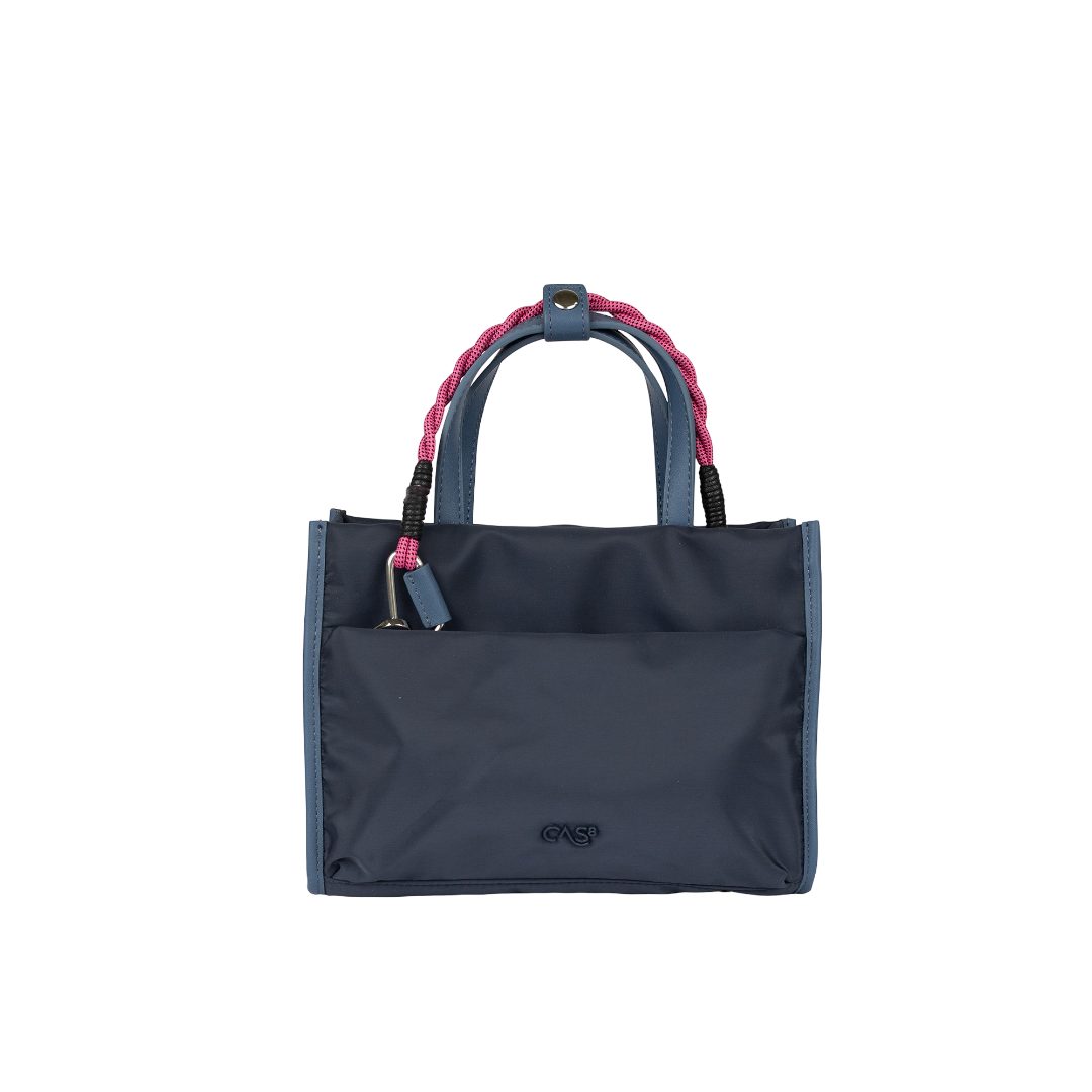 Cas8 Handtasche Nele 35350 von Cas8 - kompakt, modisch und funktional, Innenfutter in modischer Kontrastfarbe