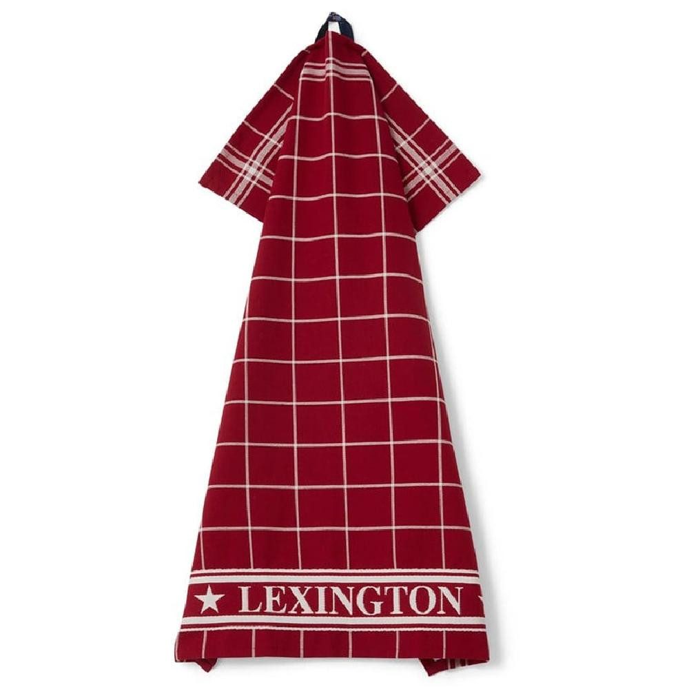 Lexington Geschirrtuch LEXINGTON Geschirrtuch karriert Rot günstig online kaufen