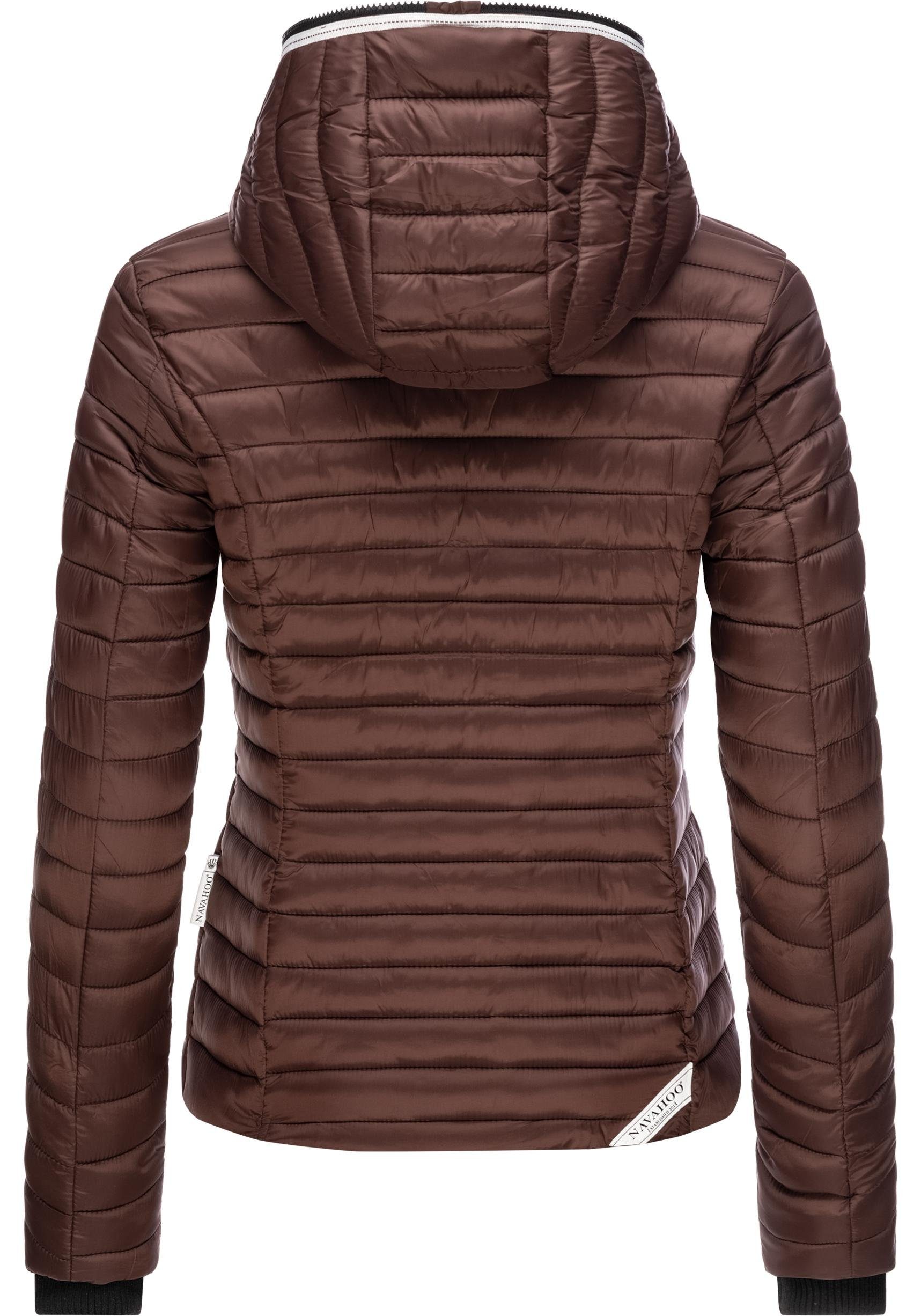 Navahoo Steppjacke Kimuk Prc leichte Übergangsjacke mit Kapuze