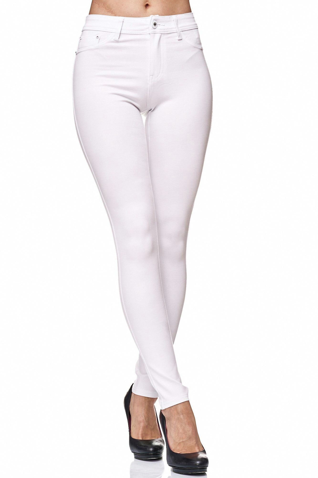 Elara Skinny-fit-Jeans Elara Damen Stretch Hose günstig online kaufen