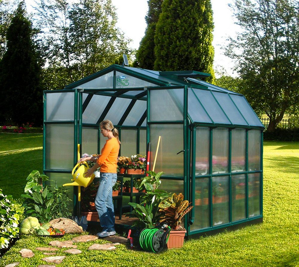Rion Gewächshaus Gardener 44, Montagefreundliches Stecksystem, LxHxB 264x265x238cm