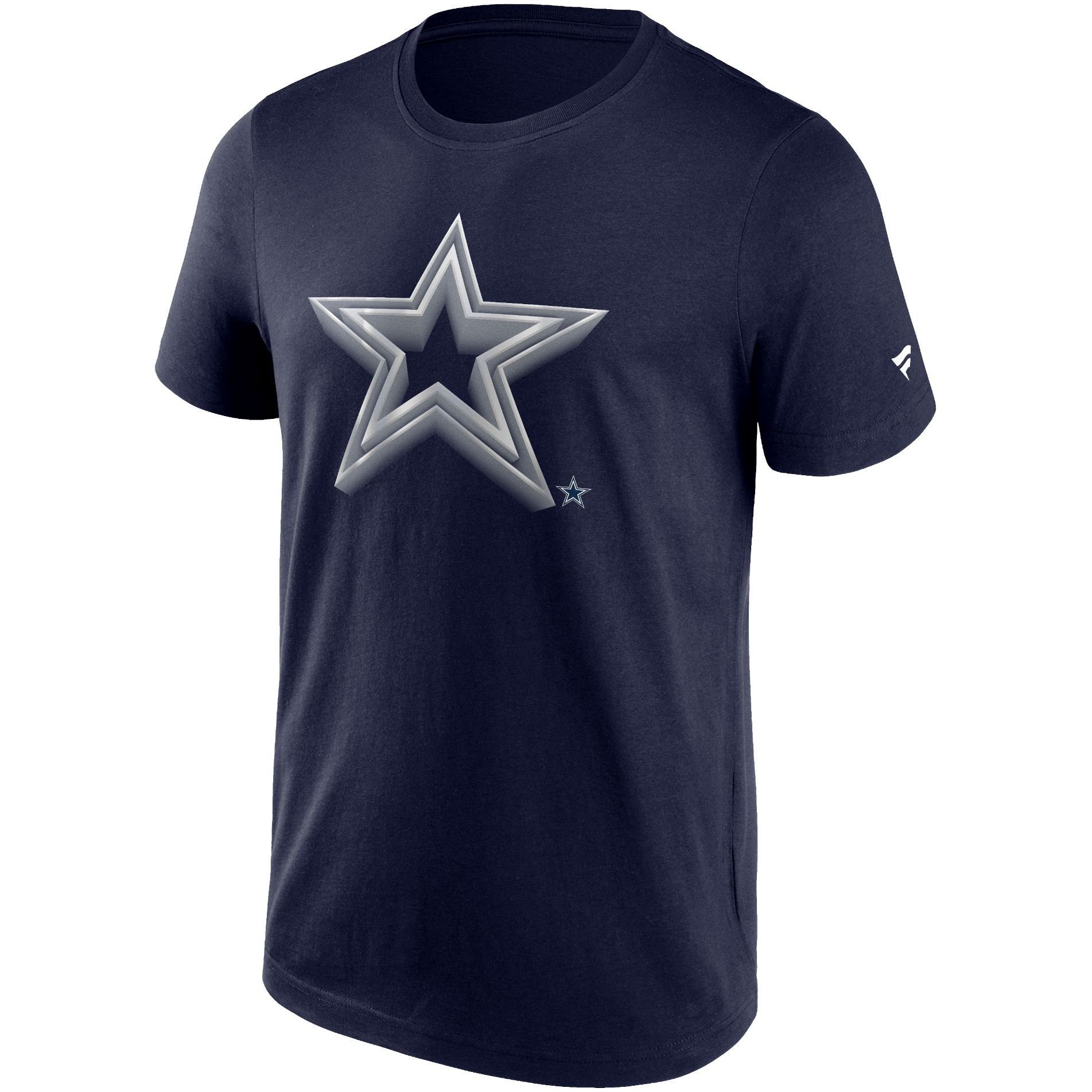 Fanatics Cowboys Teams Print-Shirt LOGO CHROME Dallas NHL MLB NFL