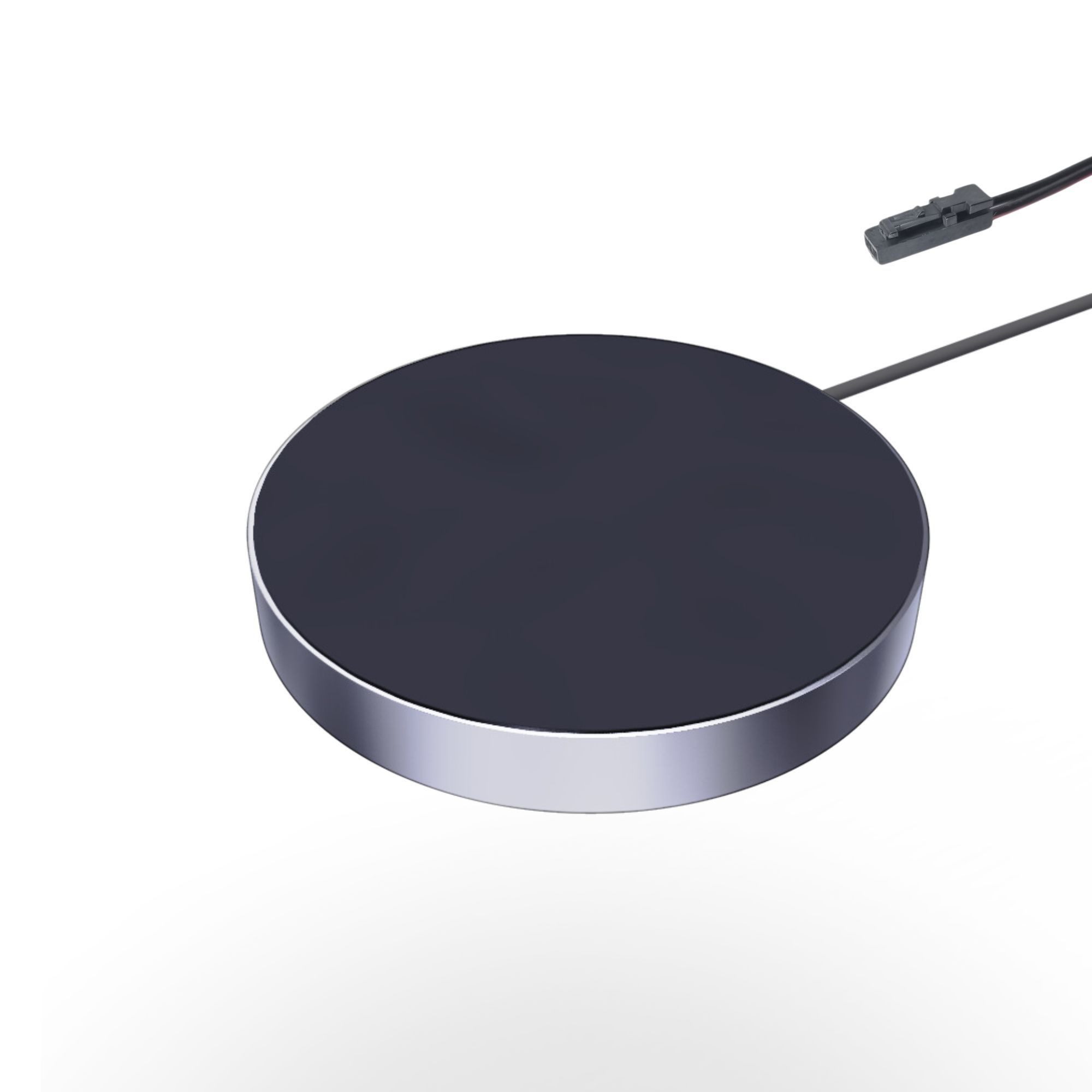 QI Unterbau und Einbau Ladegerät grau Ladedistanz 3-18mm Wireless Induktions-Ladegerät