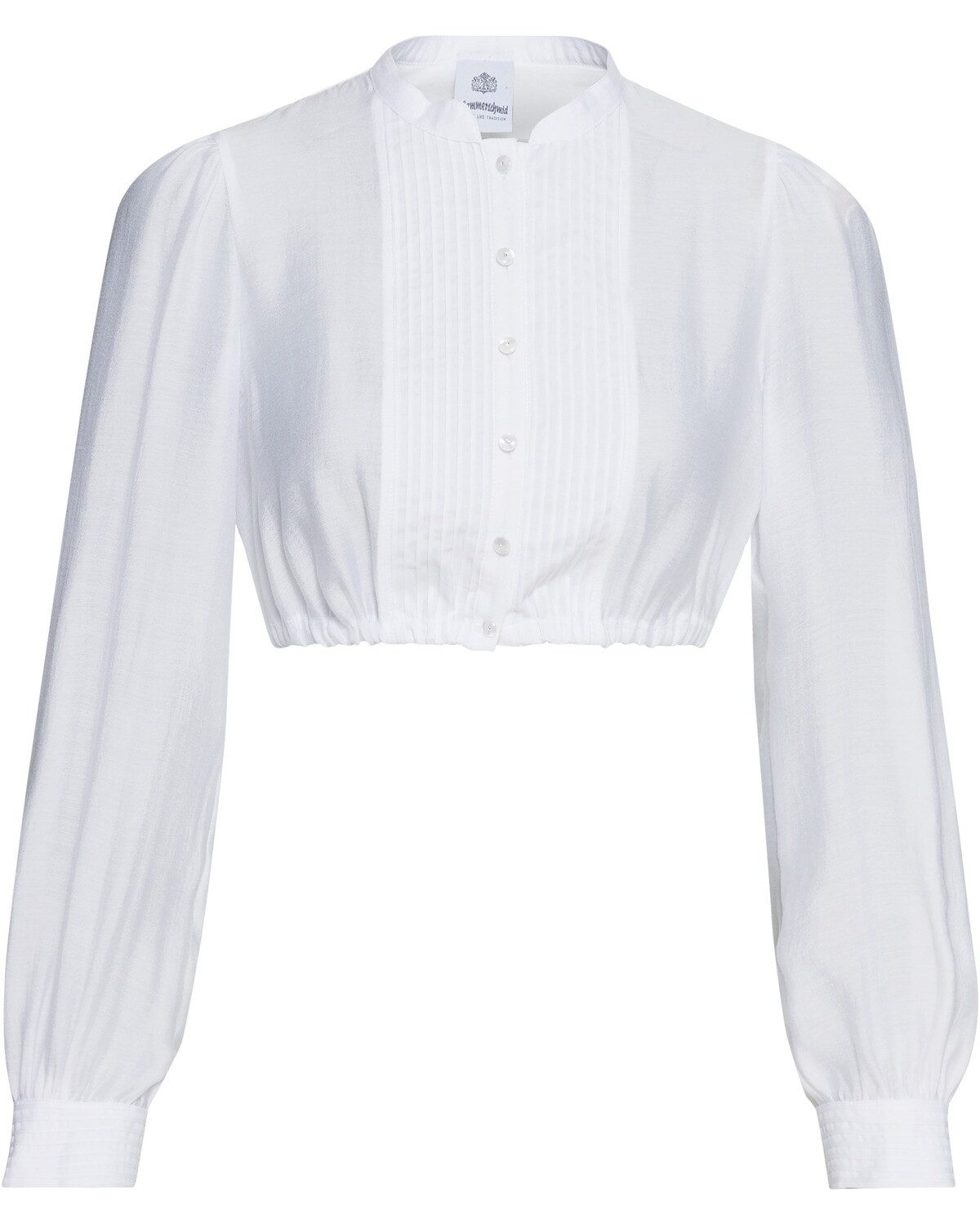 Hammerschmid Dirndlbluse Langarm-Dirndlbluse Adelheid