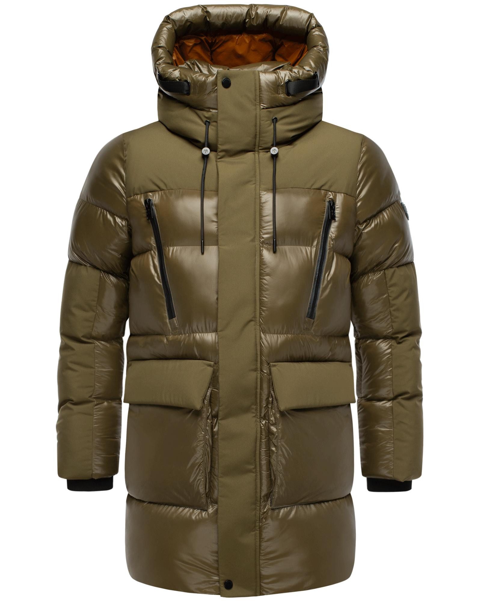 Stone Harbour Kurzmantel Nelioon XX Gesteppter Wintermantel mit Kapuze