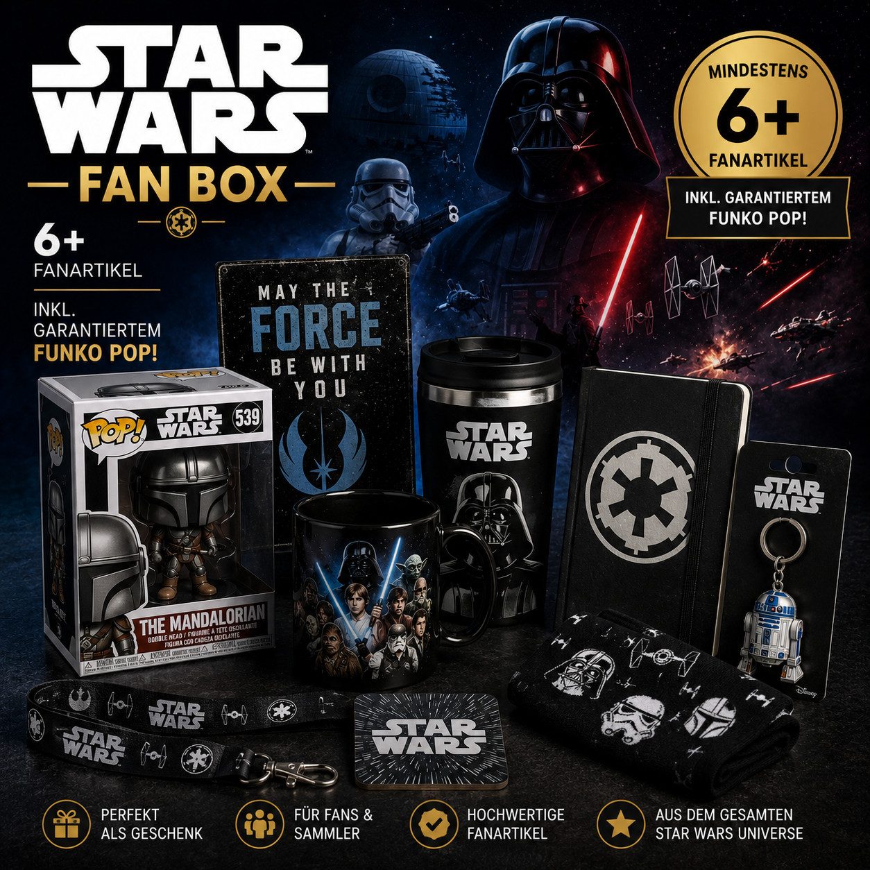Jona Fynn Care Dekofigur Star Wars Fan Box – Deine Reise in eine weit, weit entfernte Galaxis!