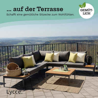 Lycce Gartenlounge-Set Gartenlounge 3-teilig oder 4-teilig Sitzgruppe LINE