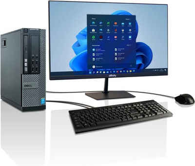 Dell i7 Business Windows Computer All in One Office HomeOffice Mini-PC (Intel Core i7 4770, Intel-UHD Graphics, 32 GB RAM, 1000 GB SSD, Luftkühlung, 2 Monitor Anschlüsse,Multimedia Workstation,Business,Intel)