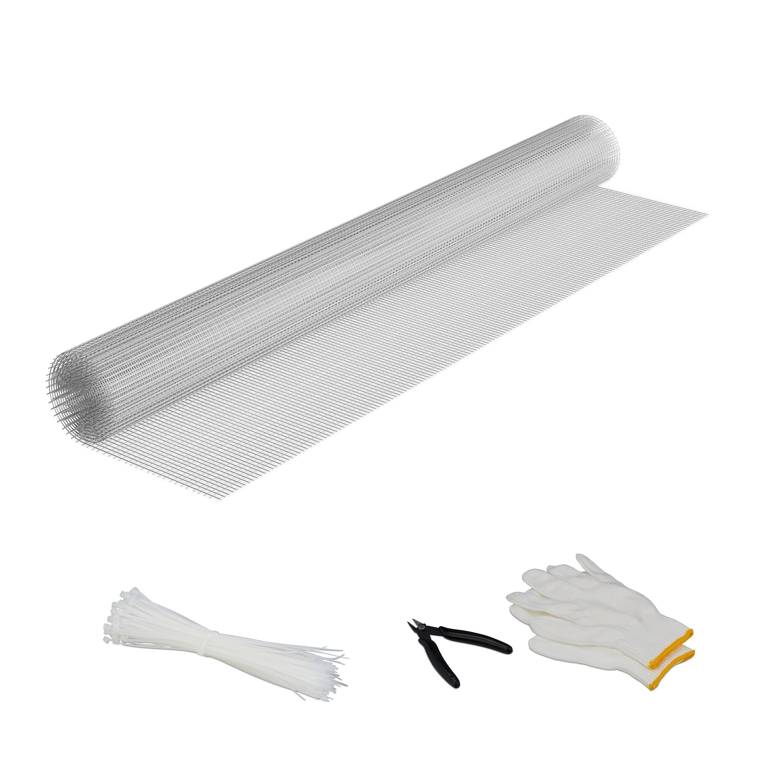 relaxdays Volierendraht 6,3 x 6,3 mm, günstig online kaufen