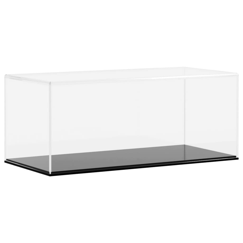 vidaXL Vitrine 34 x 16 x 14 cm Vitrine Transparent 34x16x14 cm Acryl