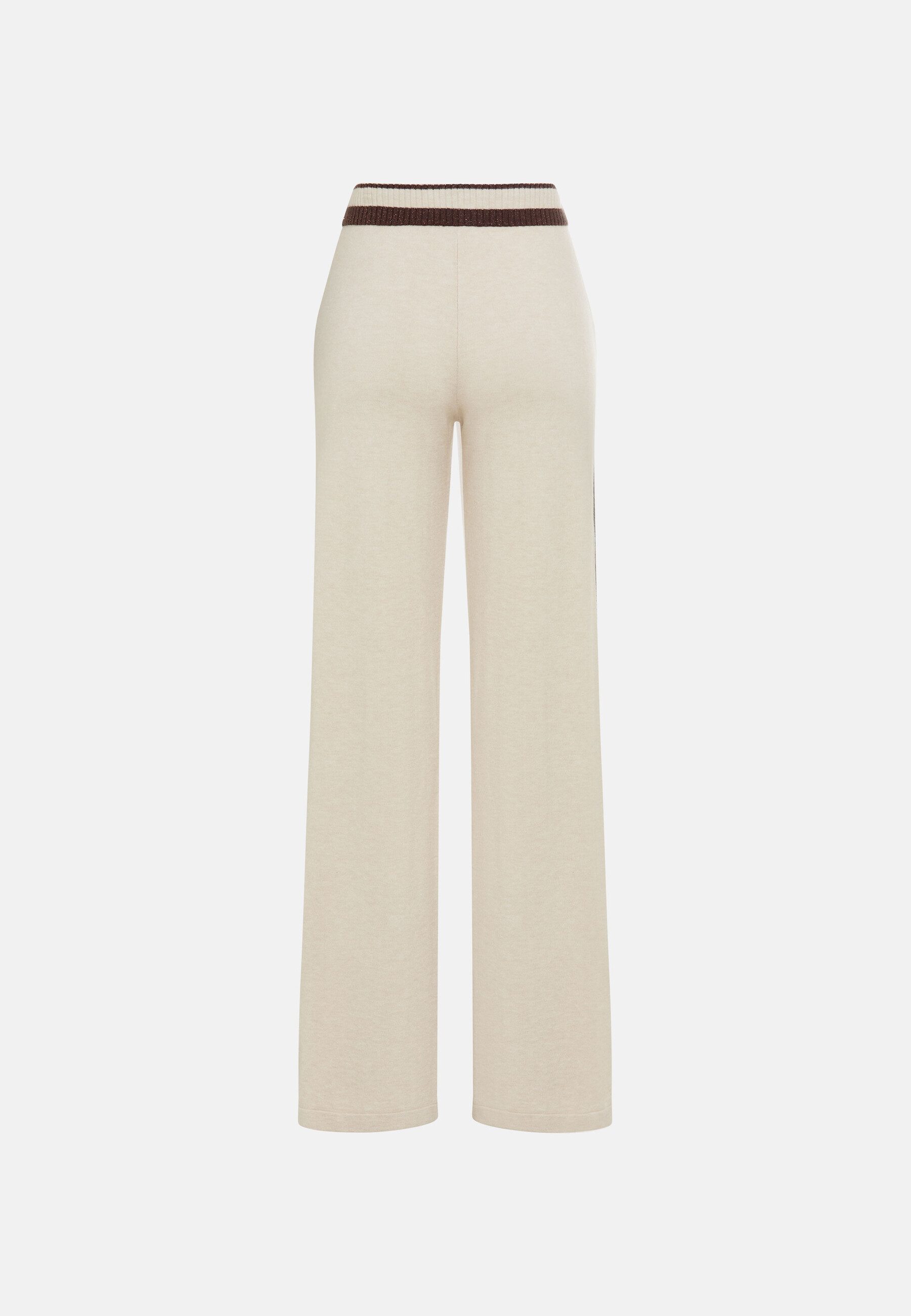 Olsen Strickhose mit seitlichen Streifen