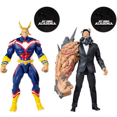 McFarlane Toys Actionfigur McFarlane My Hero Academia All Might vs All for One Actionfiguren Set