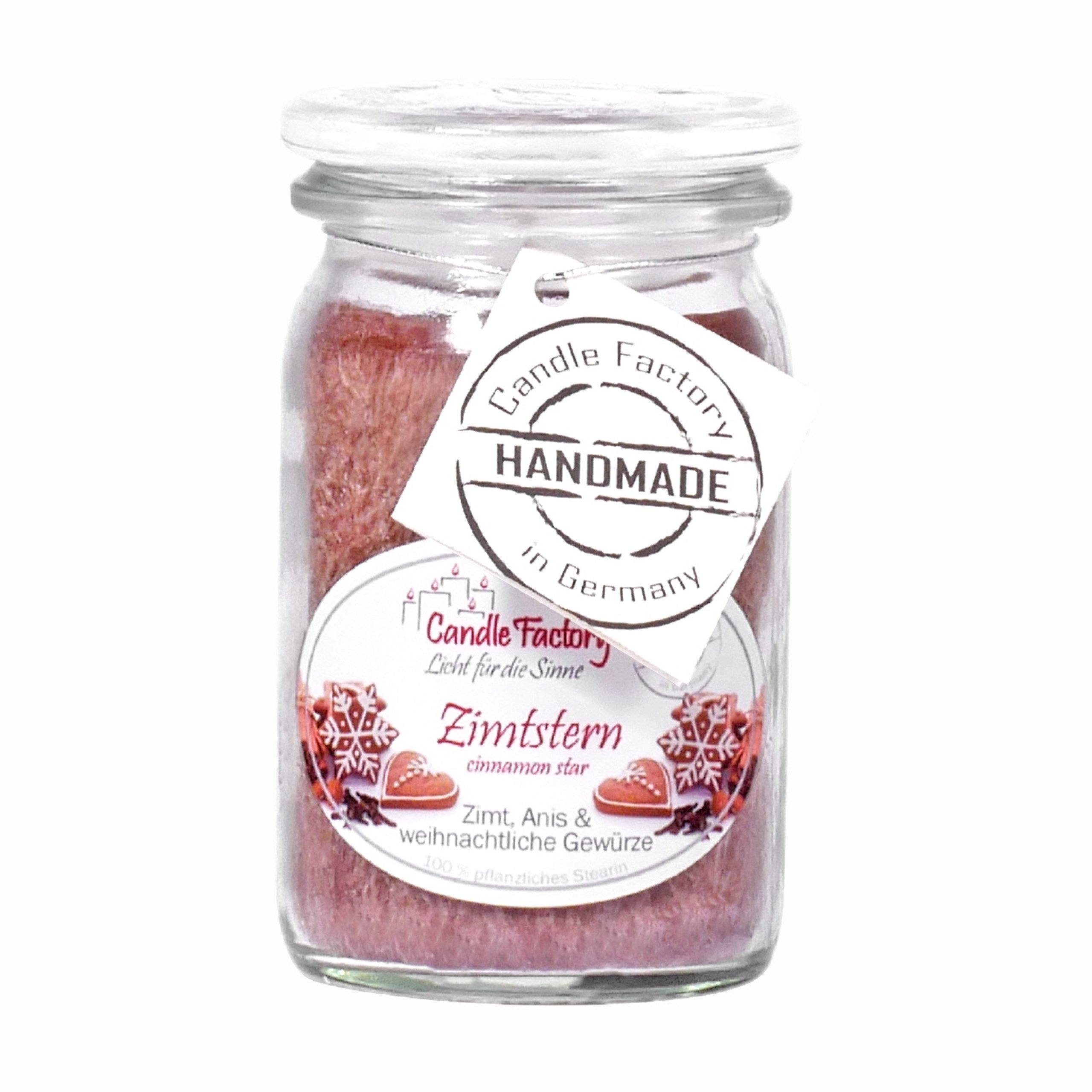 Candle Factory Duftkerze Candle Factory Baby Jumbo Zimtstern Duftkerze Dekokerze 308180
