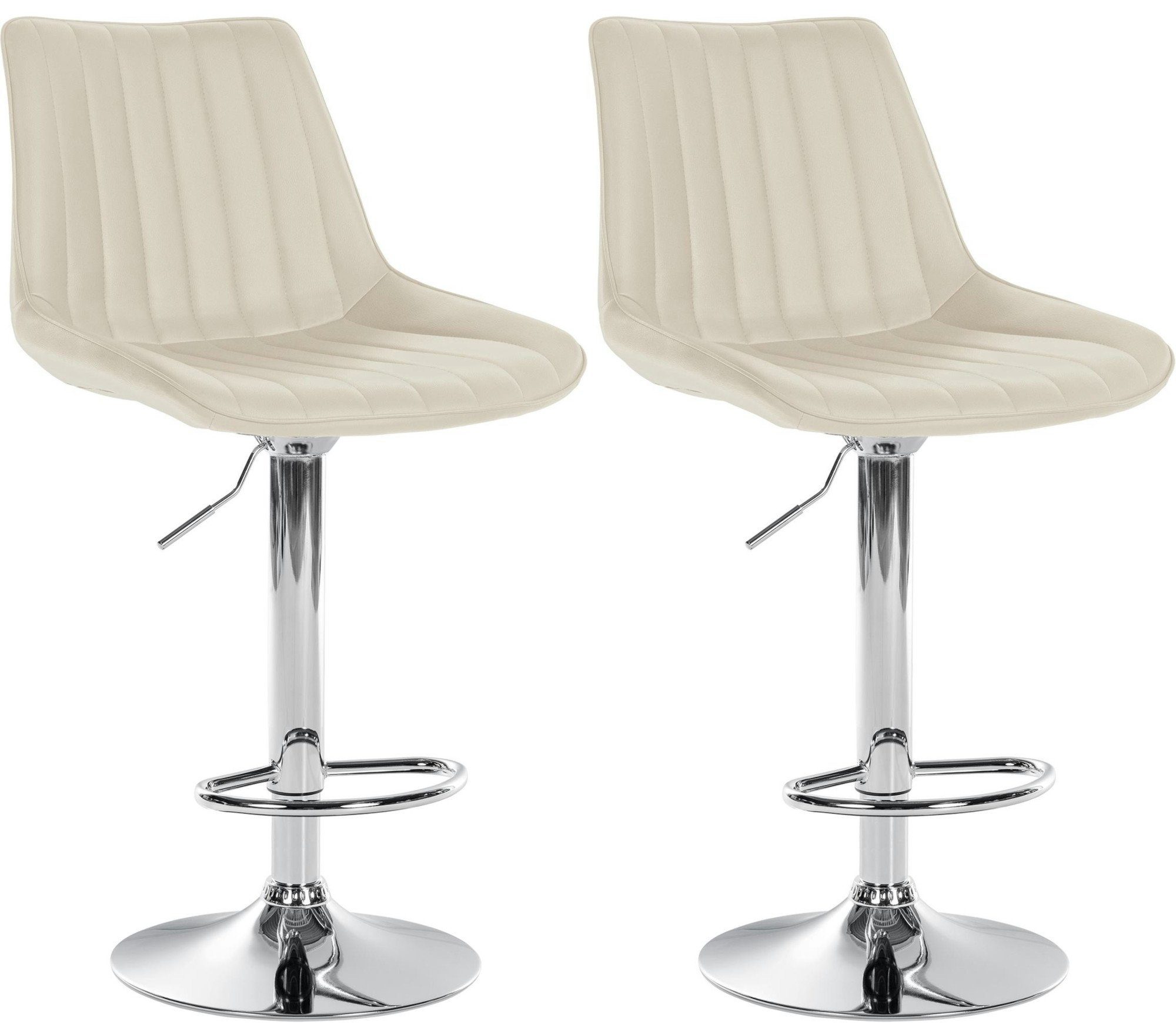 CLP Barhocker Toni Kunstleder (2er Set, günstig online kaufen