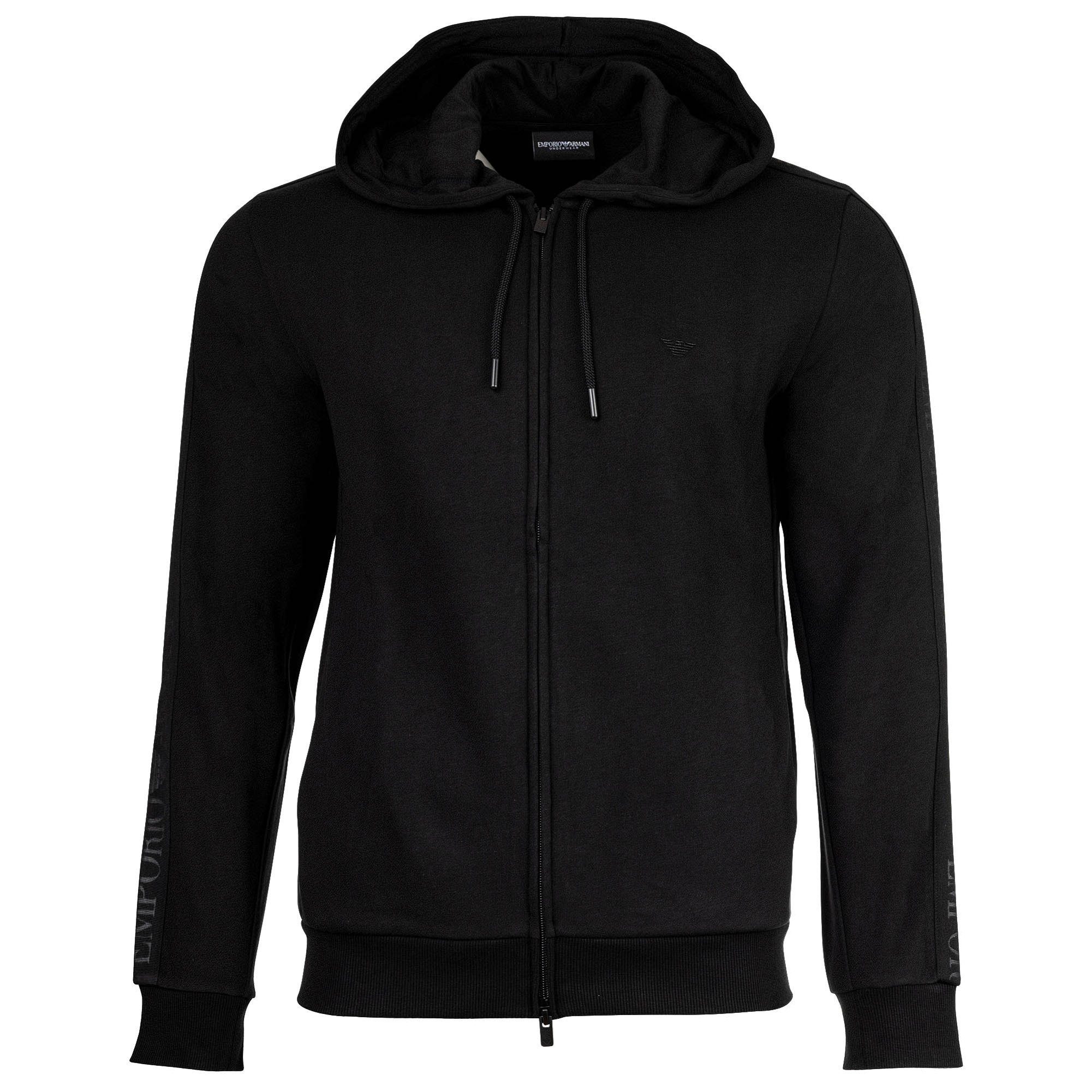 Emporio Armani Sweatshirt Herren Sweatjacke Baumwolle Basic Terry