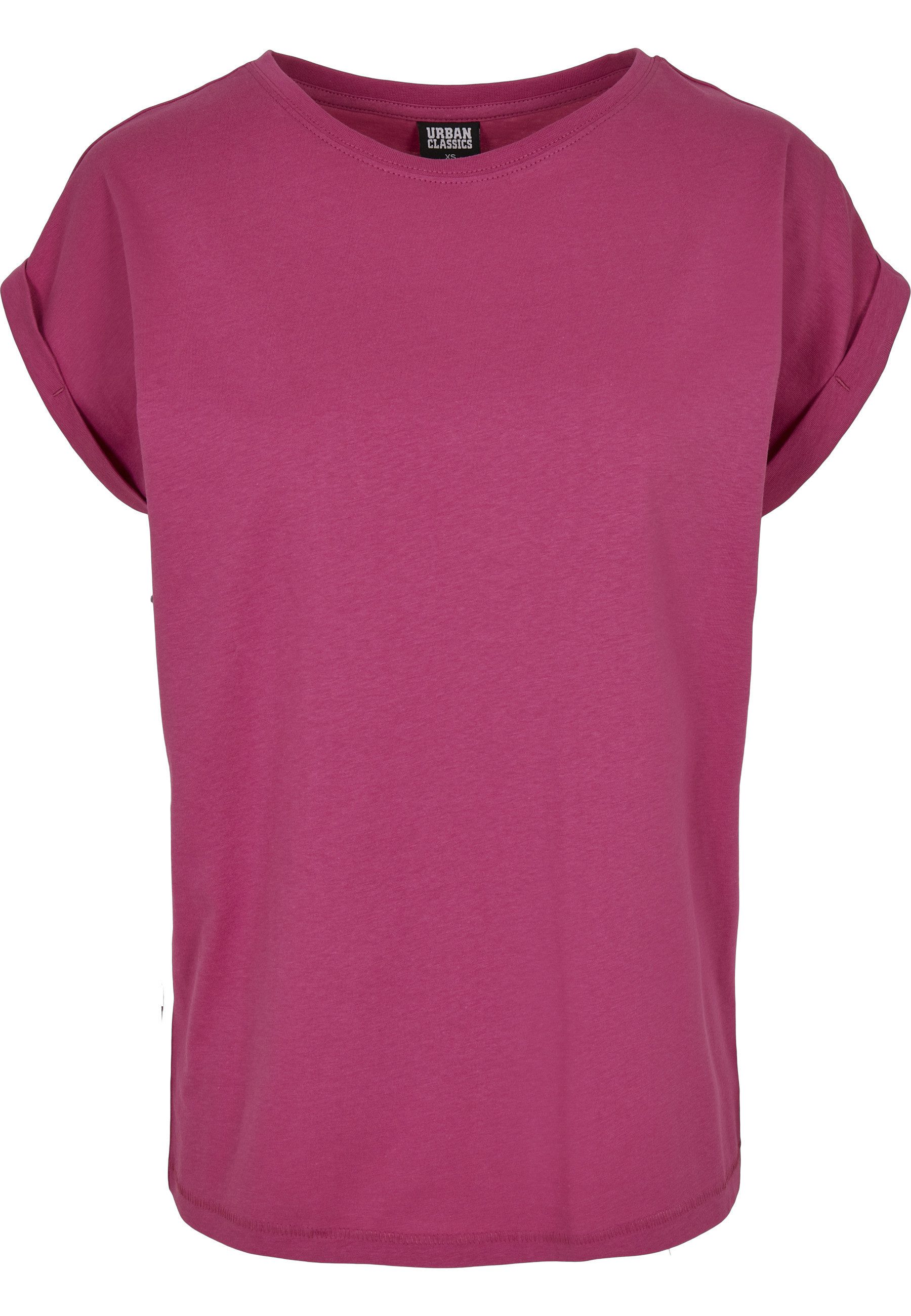 URBAN CLASSICS Kurzarmshirt Urban Classics Damen Ladies Extended Shoulder T günstig online kaufen