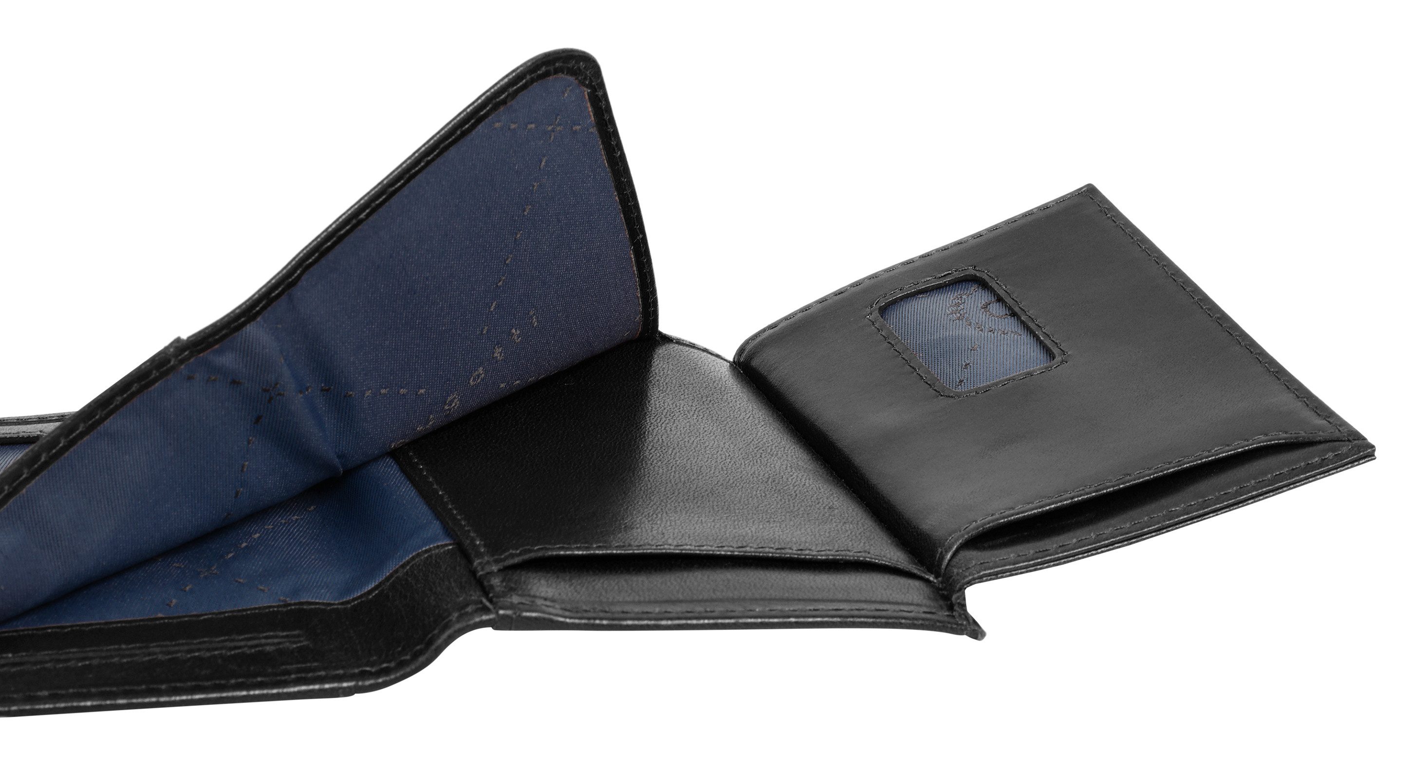 bugatti Geldbörse SECURE SLIM, echt Leder