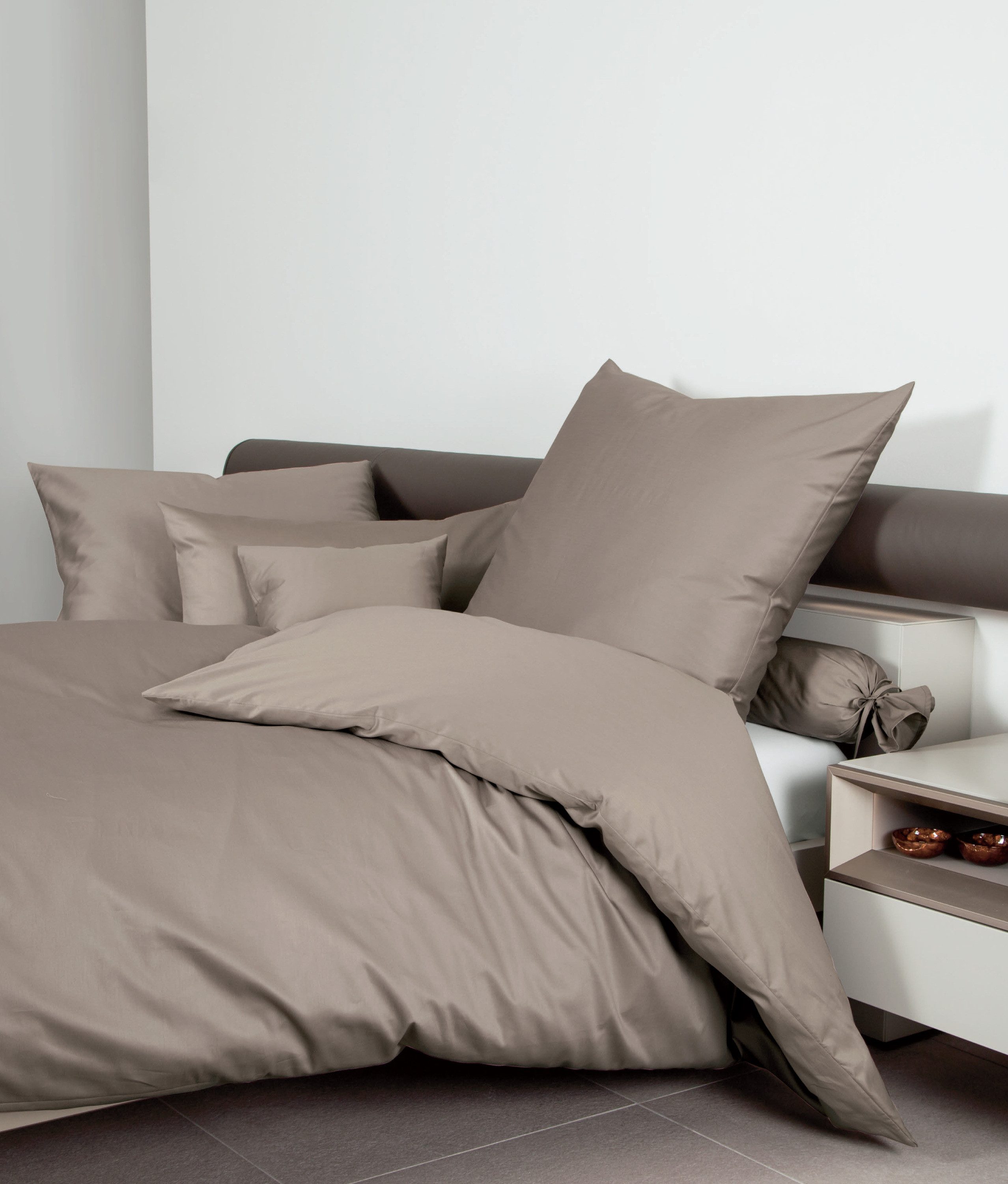 Janine Bettwäsche Janine Bettwäsche COLORS Mako-Satin günstig online kaufen