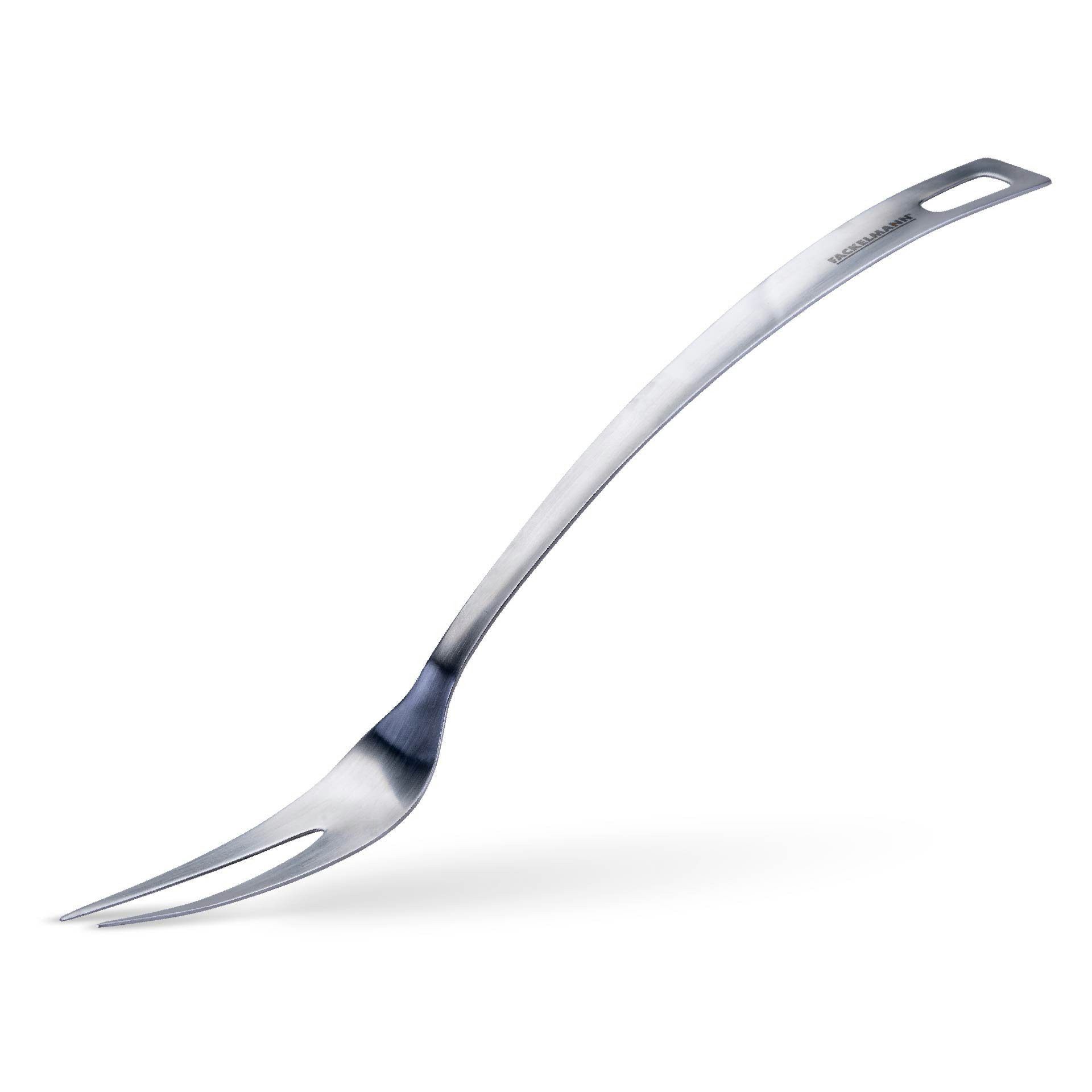 FACKELMANN Fleischgabel Bratengabel, Grillgabel, Küchengabel, Edelstahl Gabel