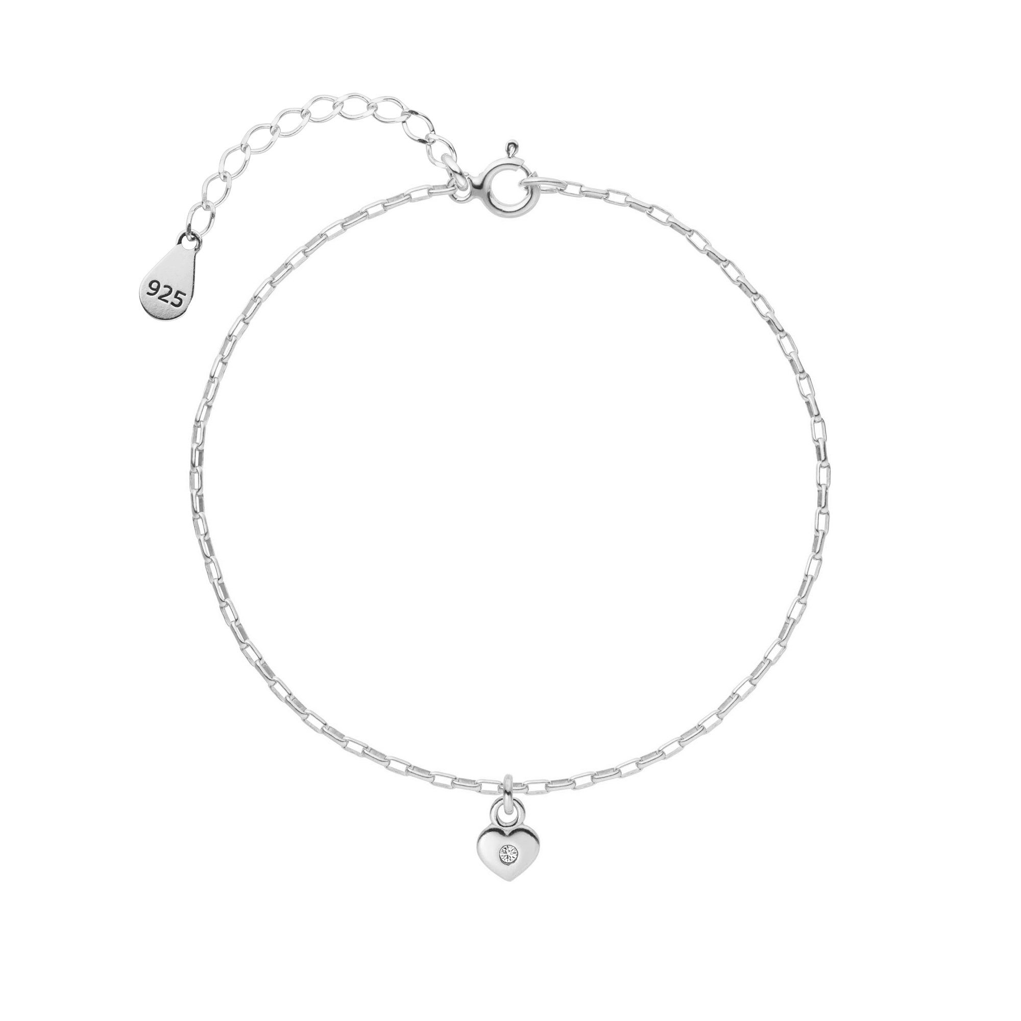 SCHOSCHON Armkette Gliederarmband Herz Anhänger aus günstig online kaufen