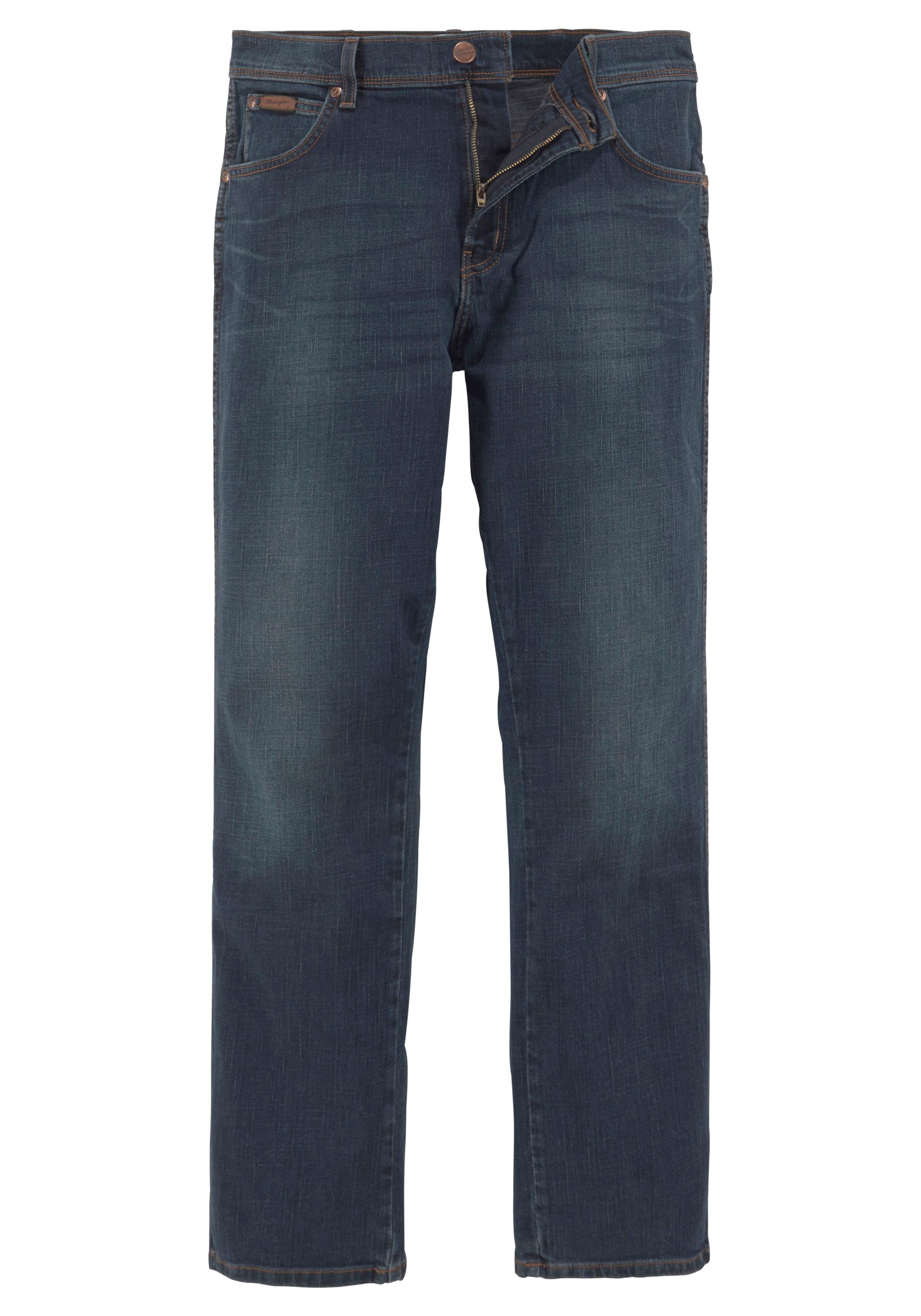 Jeans vintage-tinted Gerade Texas Wrangler