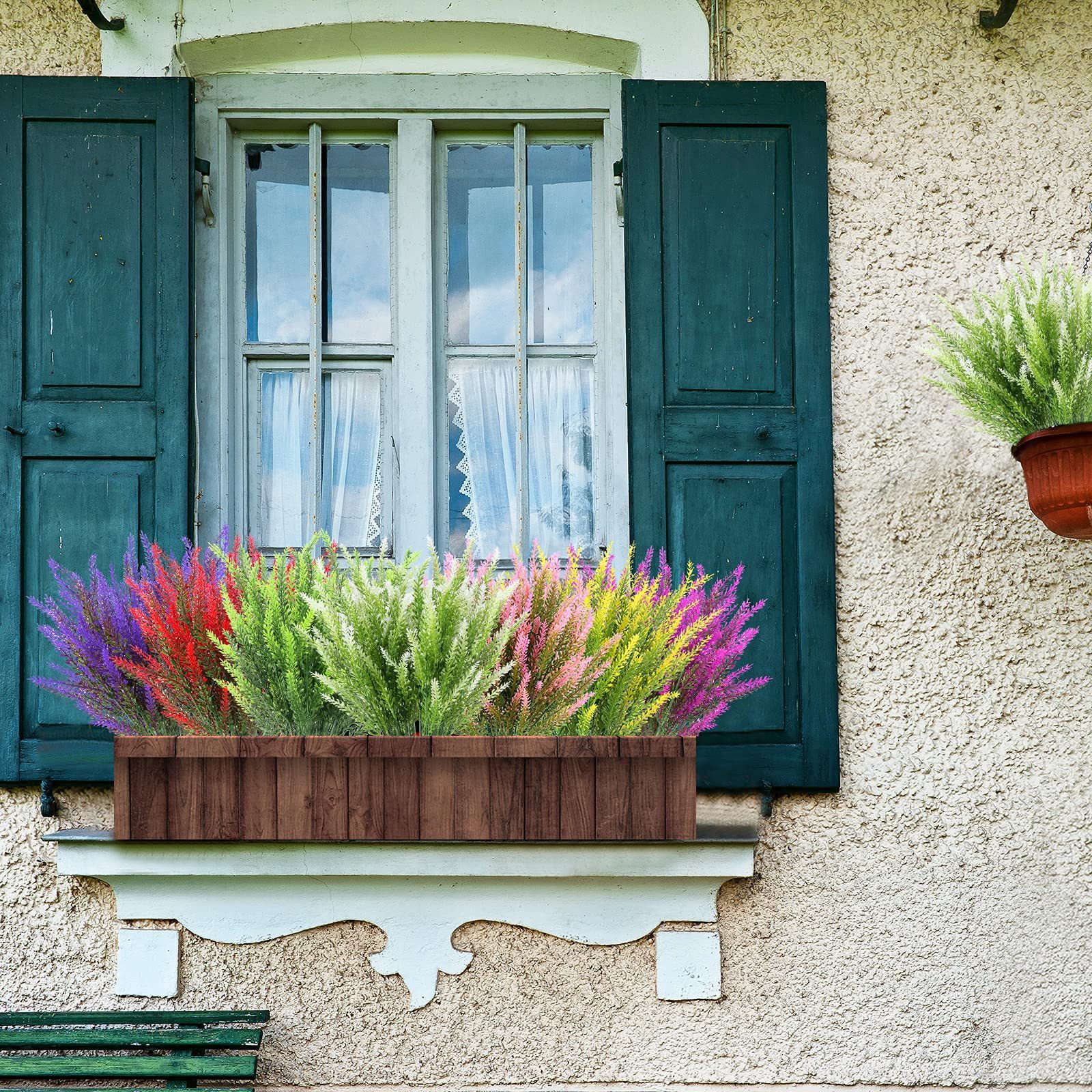 Kunstblumenstrauß 6/12 Sträuße Kunstlavendelblumen, Kunstlavendelstrauß, Ku günstig online kaufen